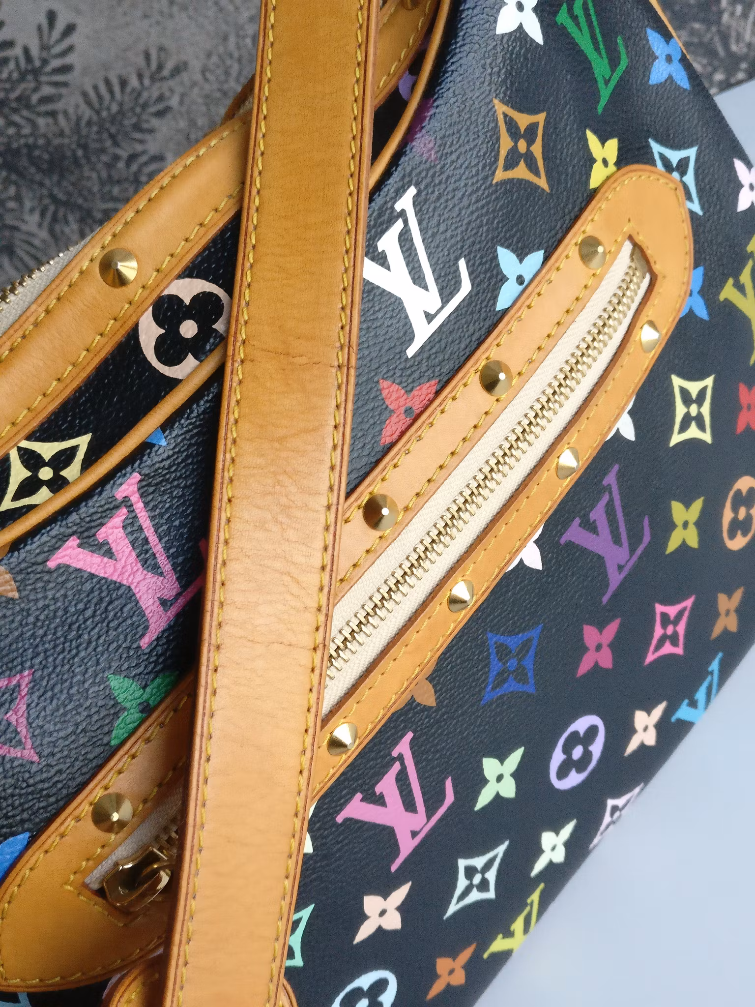 Louis Vuitton Boulogne black multicolore
