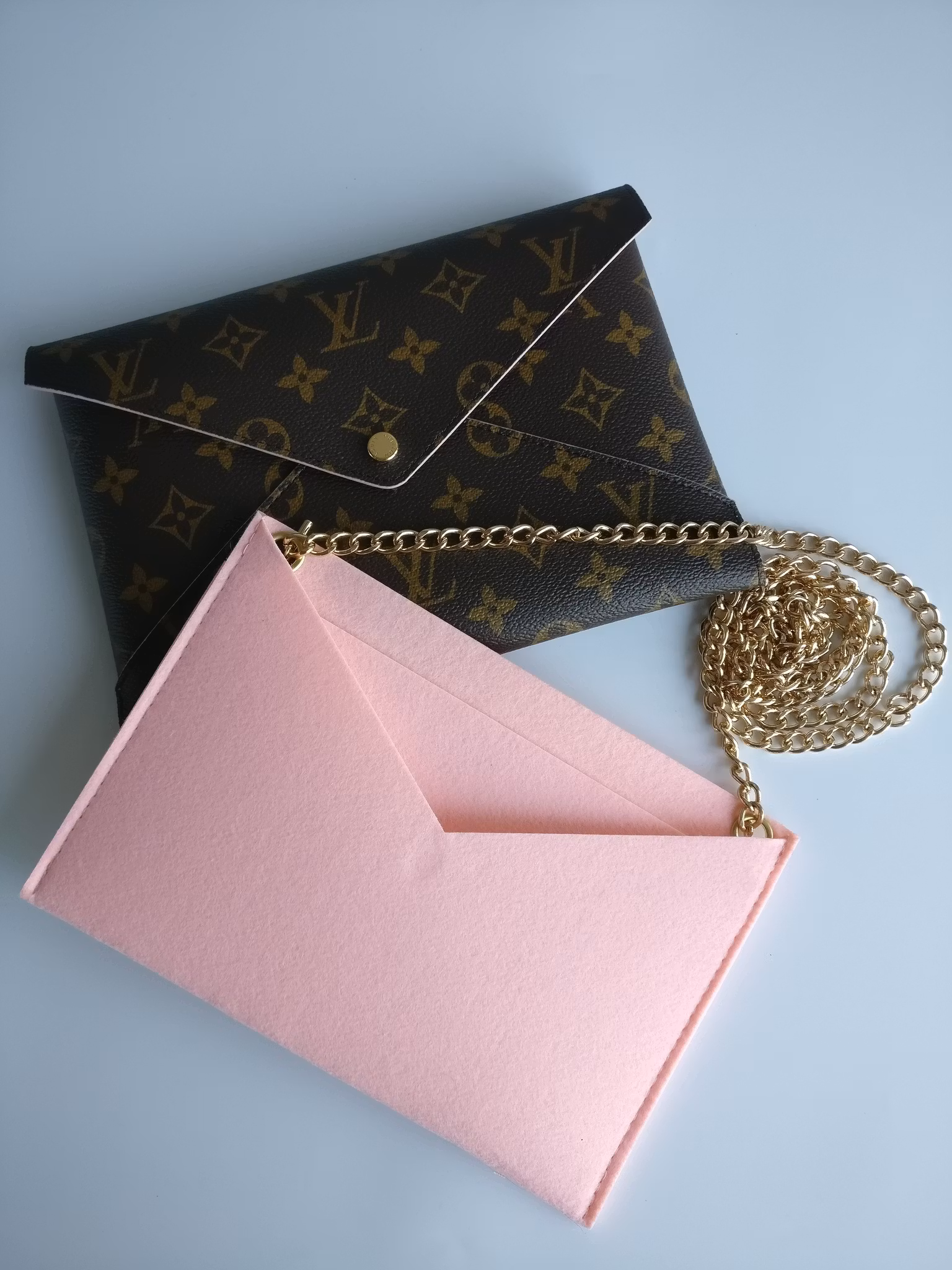 Louis Vuitton Kirigami L with insert and chain