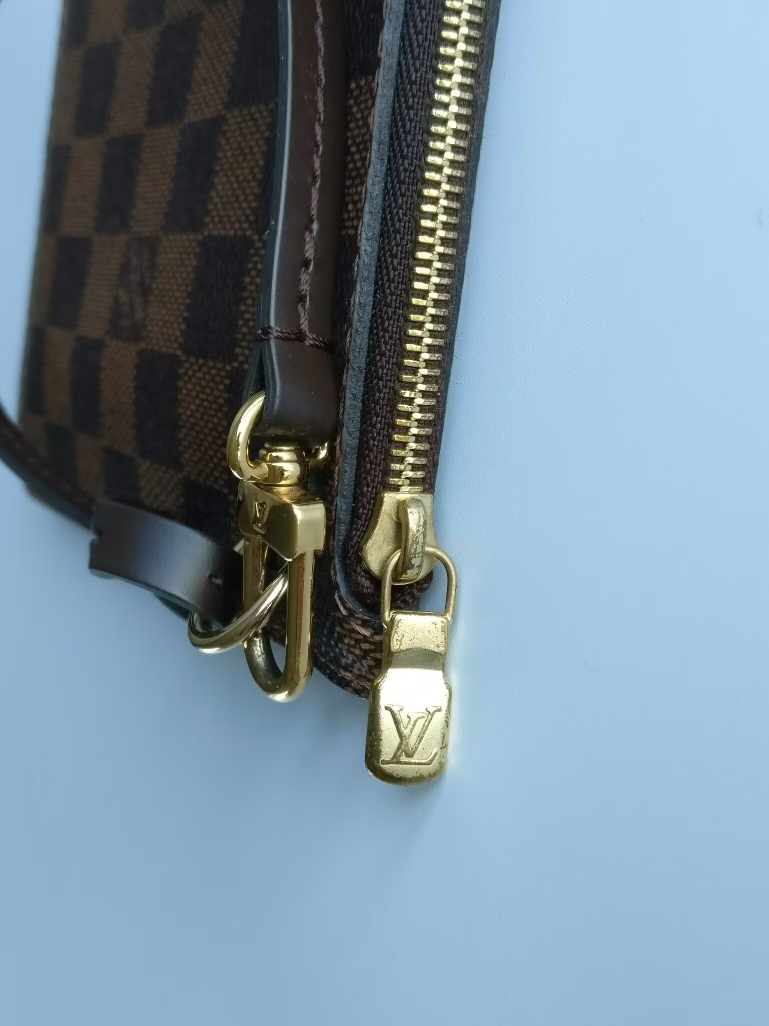 Neverfull MM pochette damier ebene