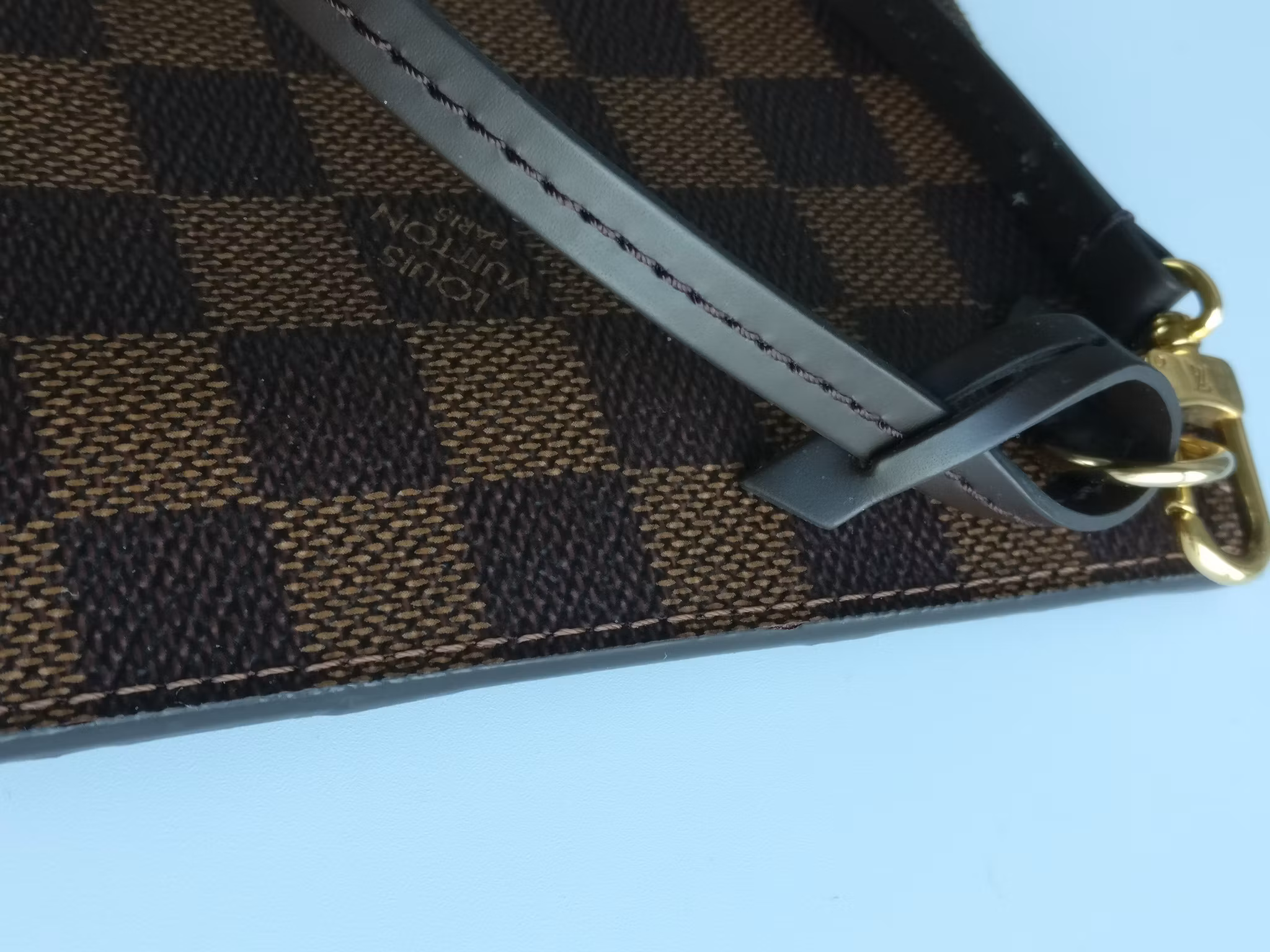 Neverfull MM pochette damier ebene