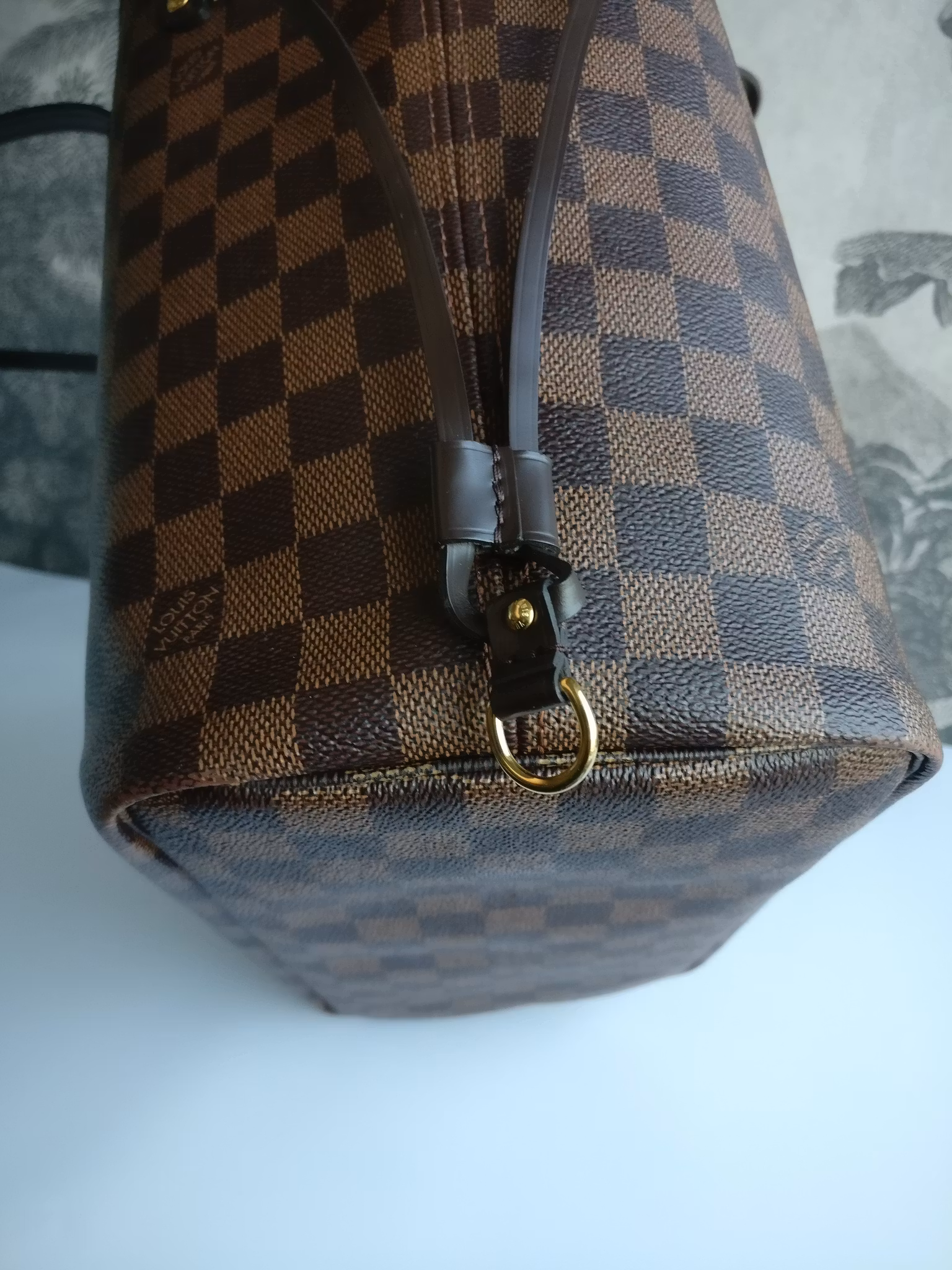Louis Vuitton Neverfull MM damier ebene