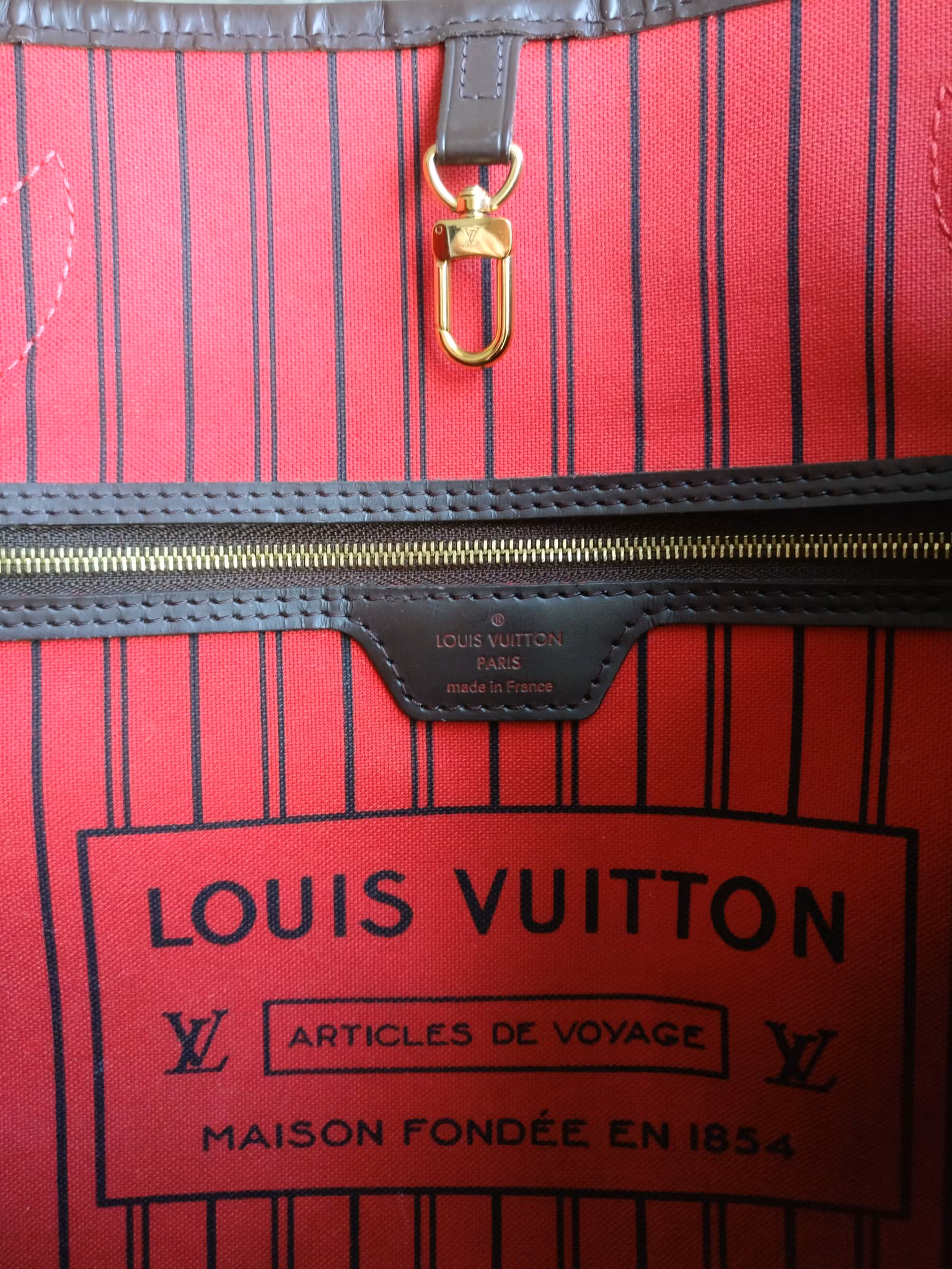 Louis Vuitton Neverfull MM damier ebene