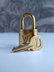 Louis Vuitton padlock & key 310