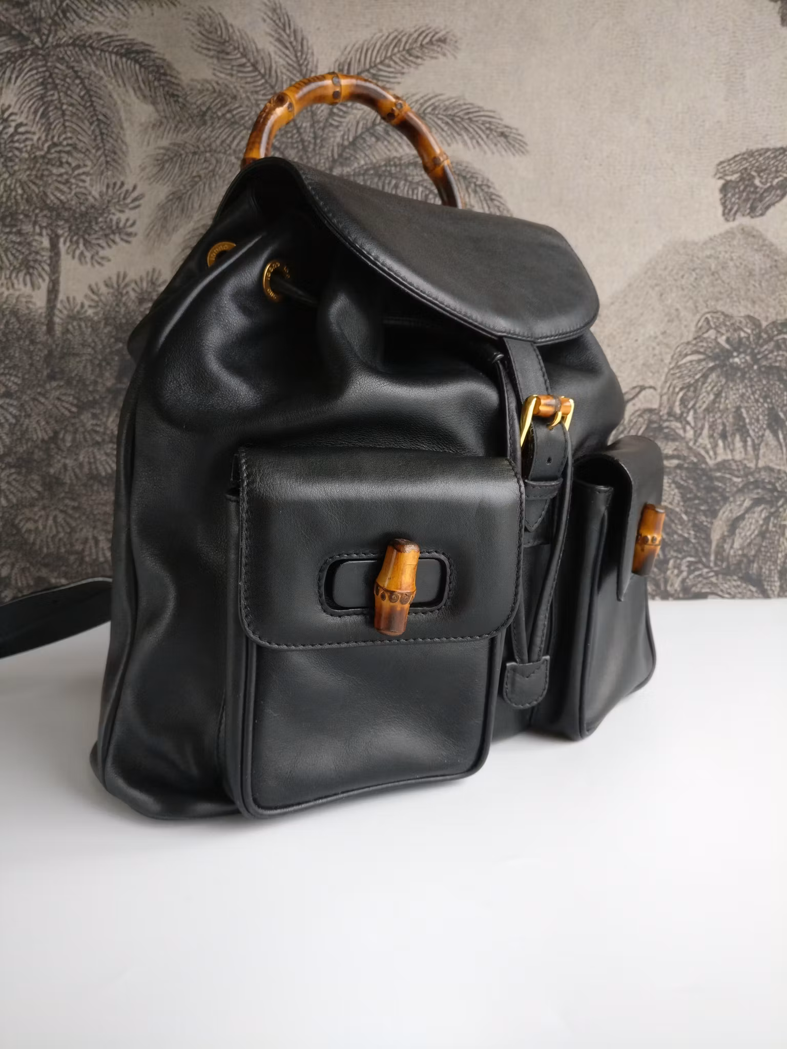 Gucci Bamboo backpack
