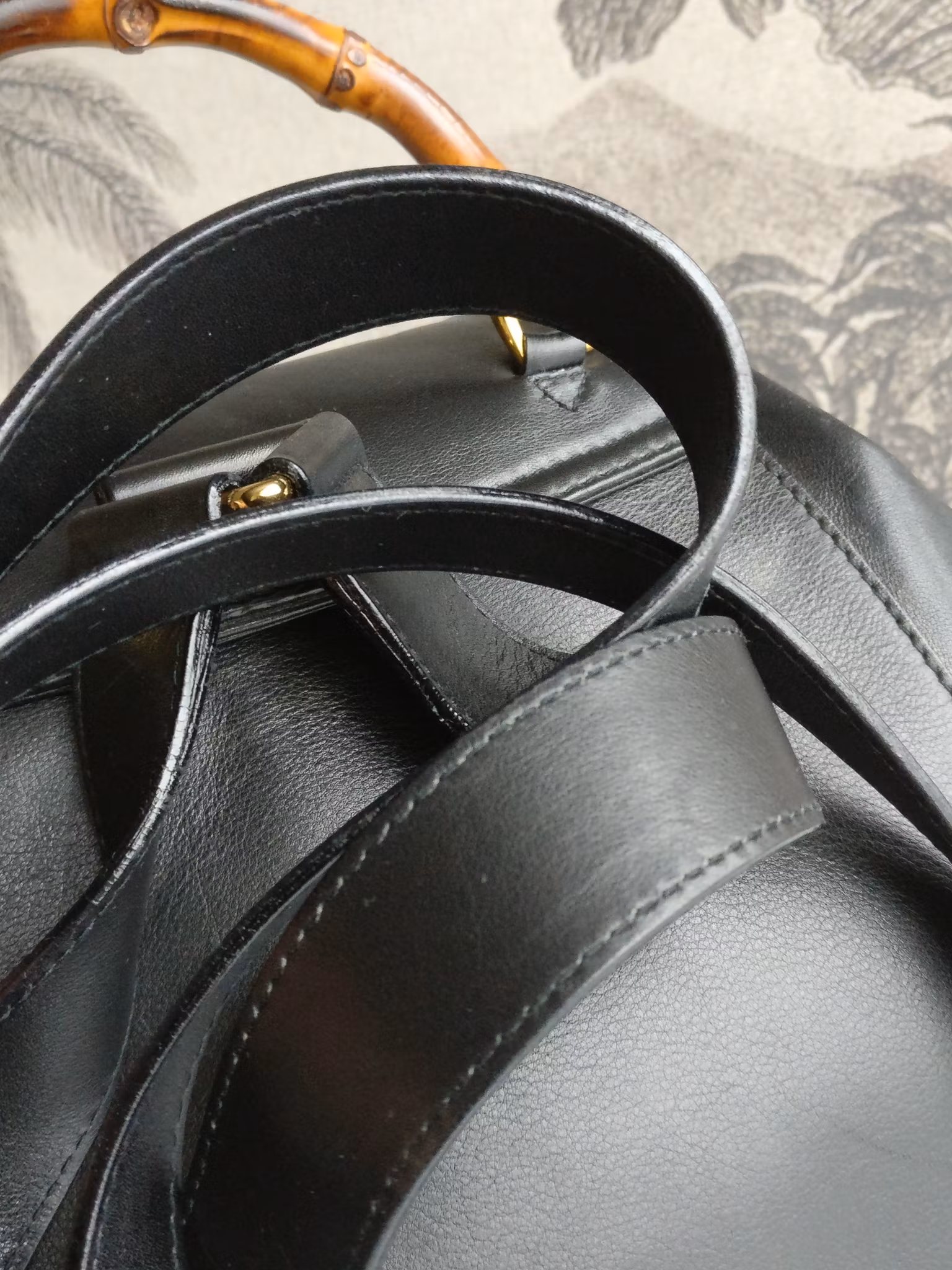 Gucci Bamboo backpack