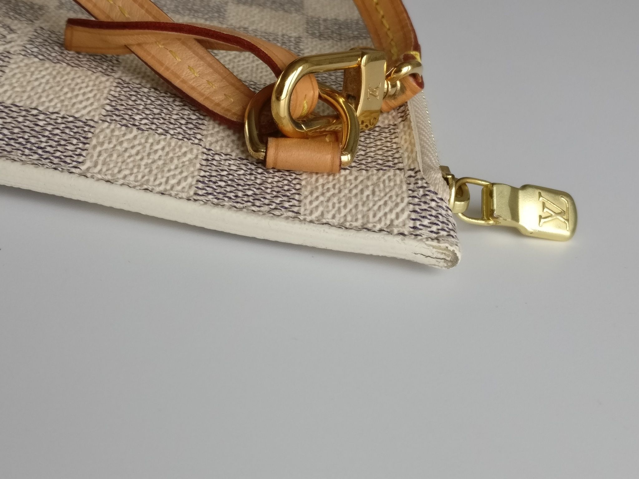 Louis Vuitton Neverfull MM pochette azur