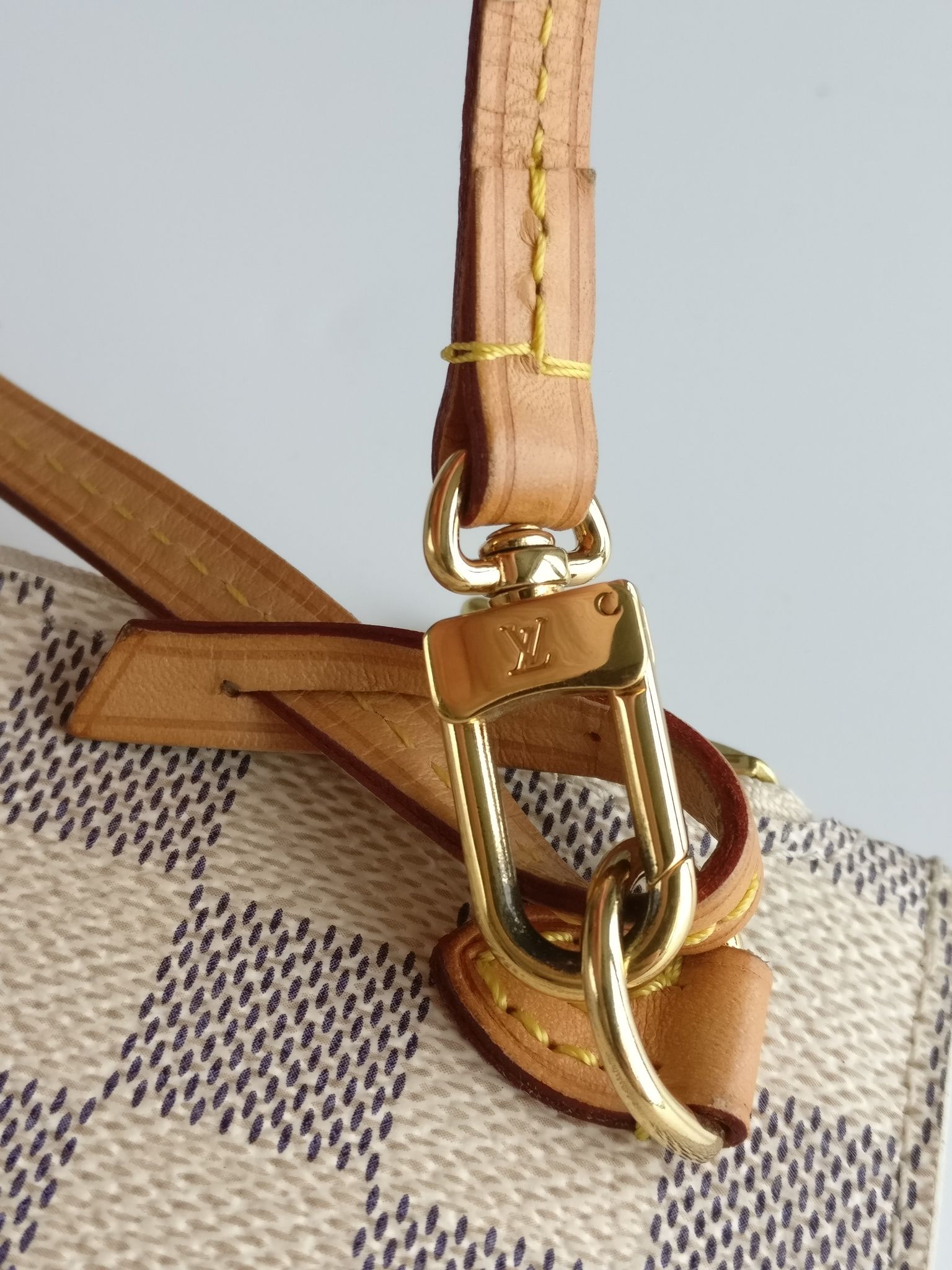 Louis Vuitton Neverfull MM pochette azur