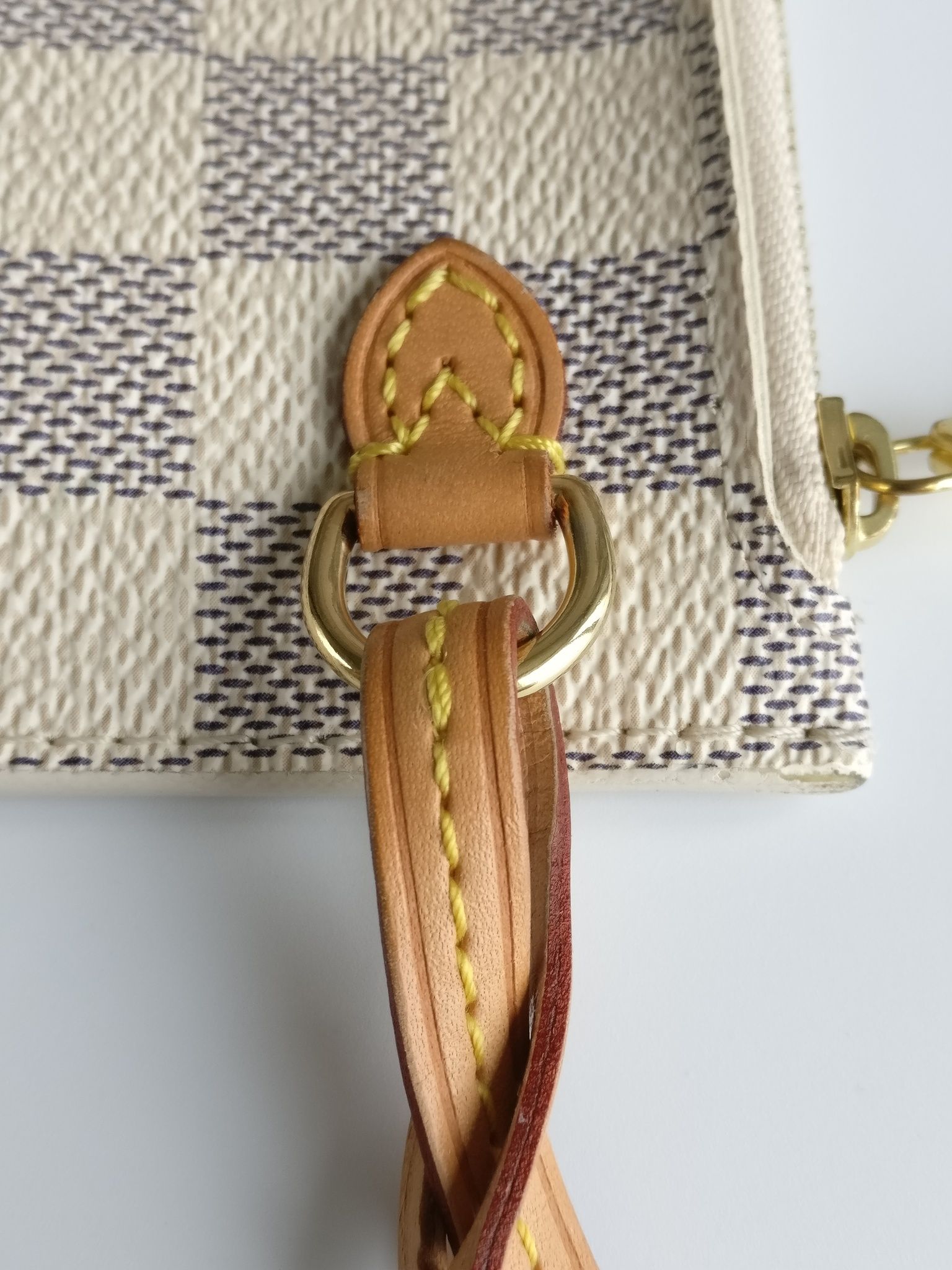 Louis Vuitton Neverfull MM pochette azur