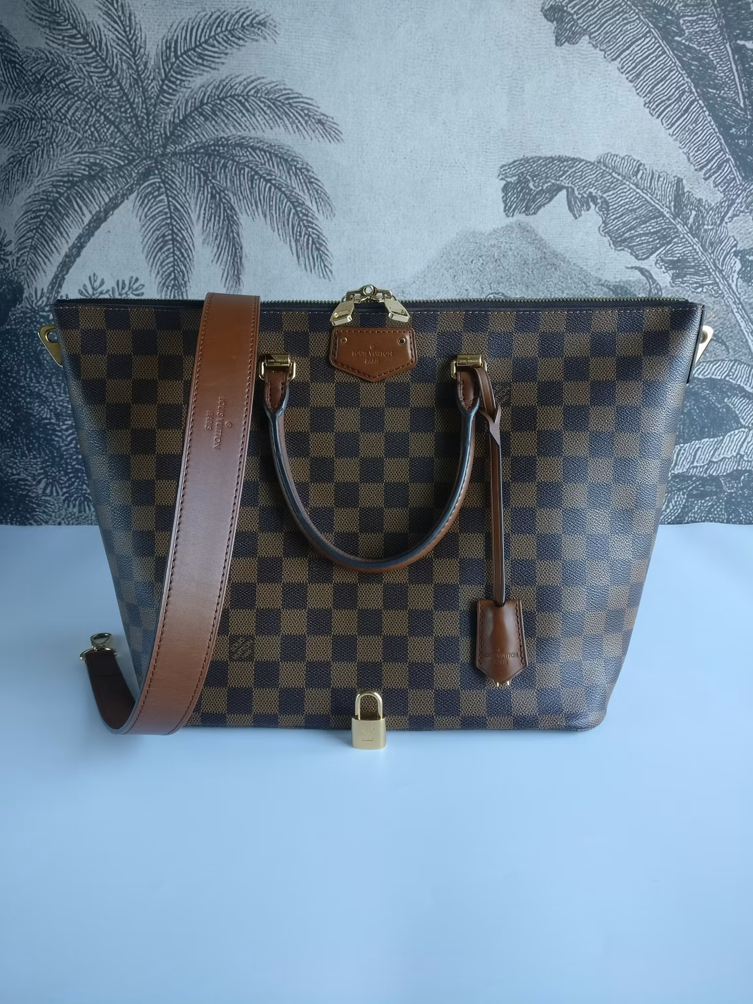 Louis Vuitton Belmont Tote Damier Ebene
