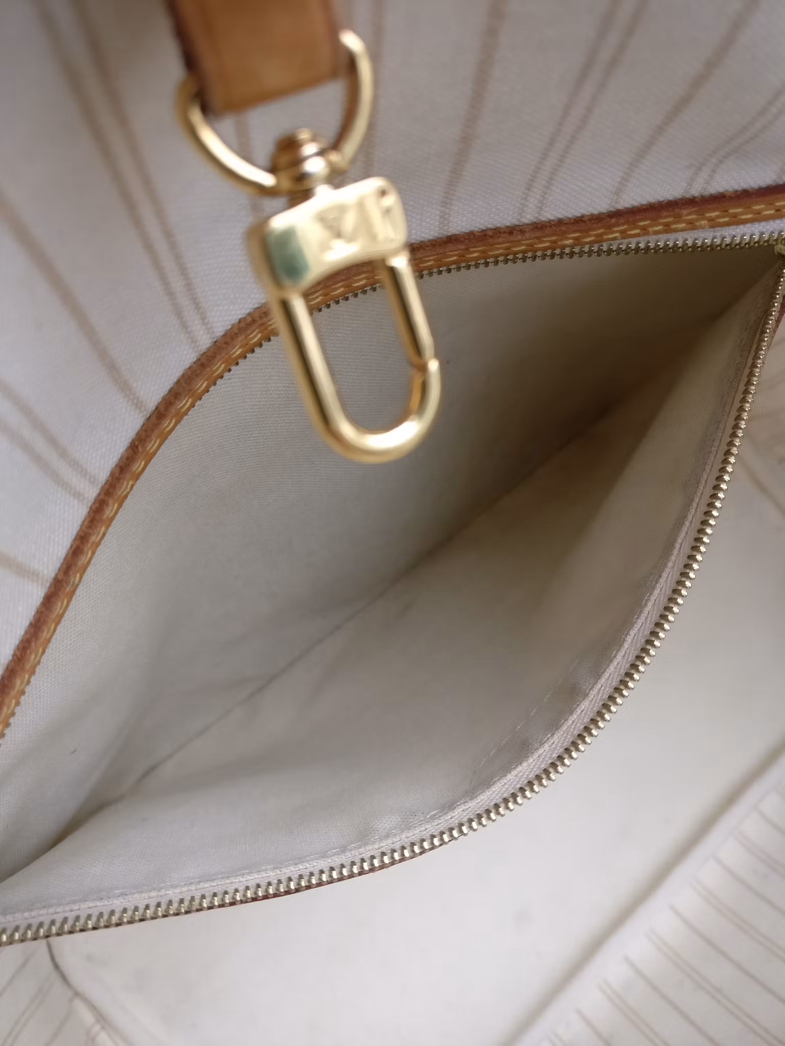 Louis Vuitton Neverfull MM damier azur