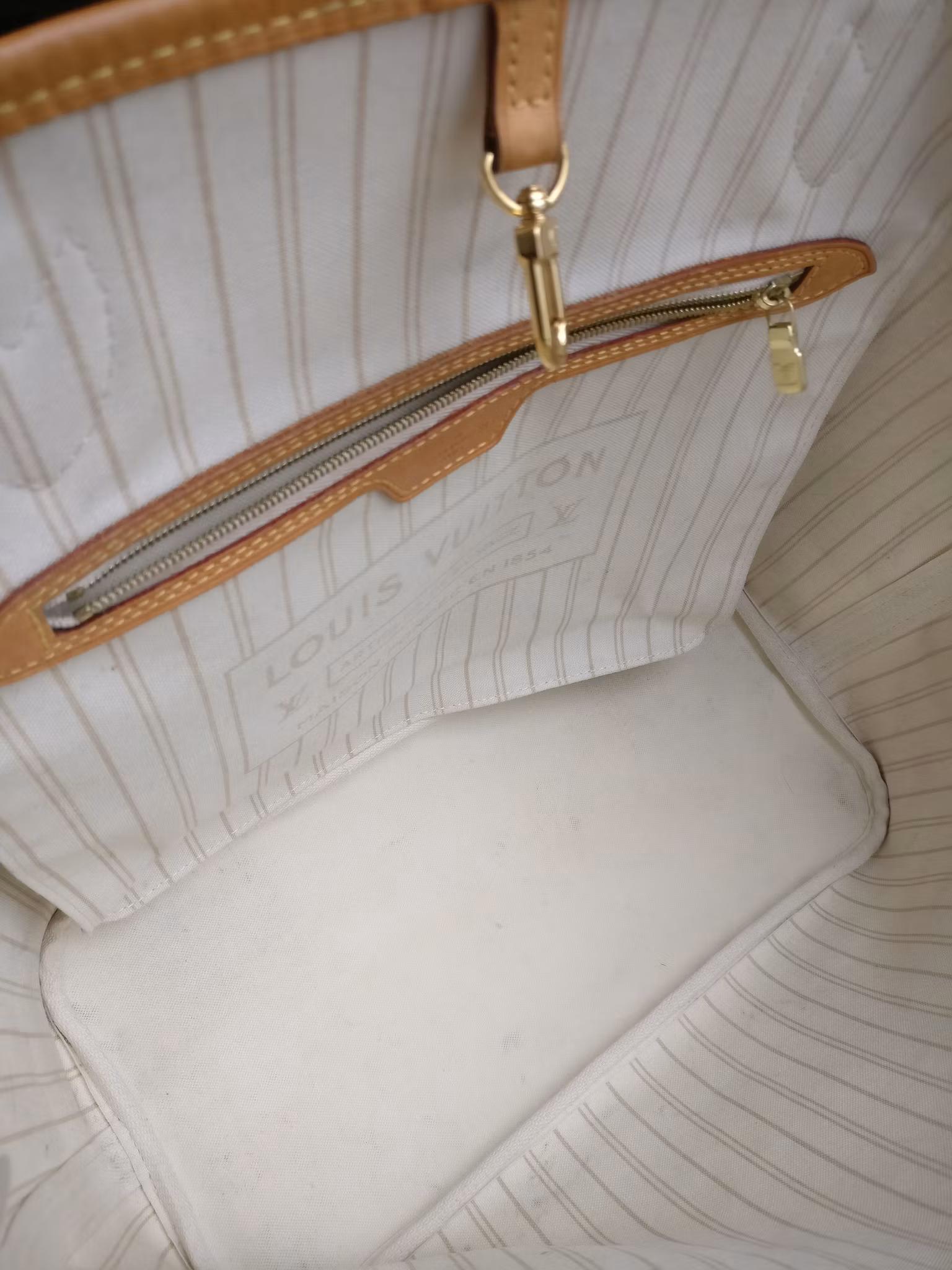Louis Vuitton Neverfull MM damier azur