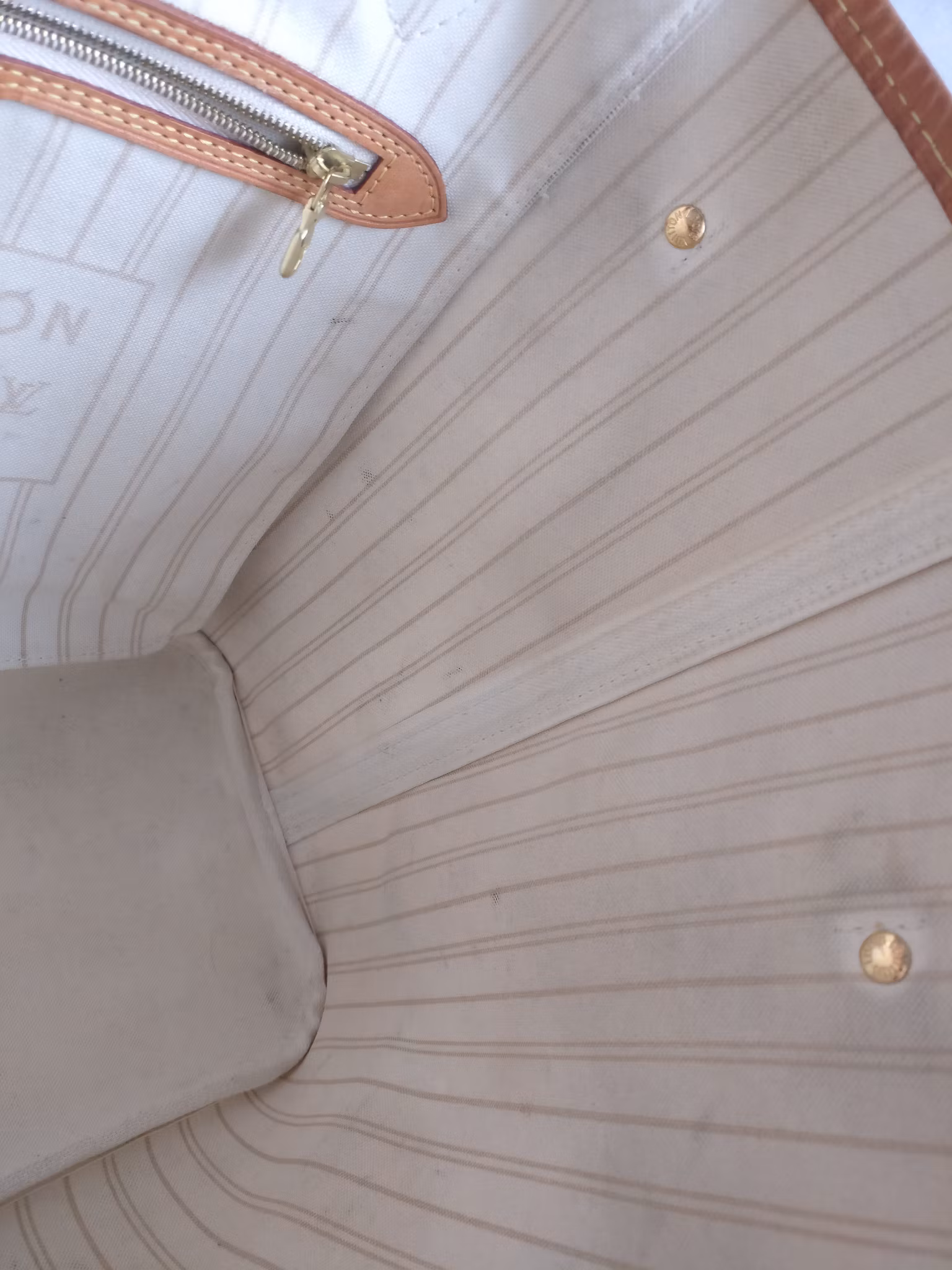 Louis Vuitton Neverfull MM damier azur