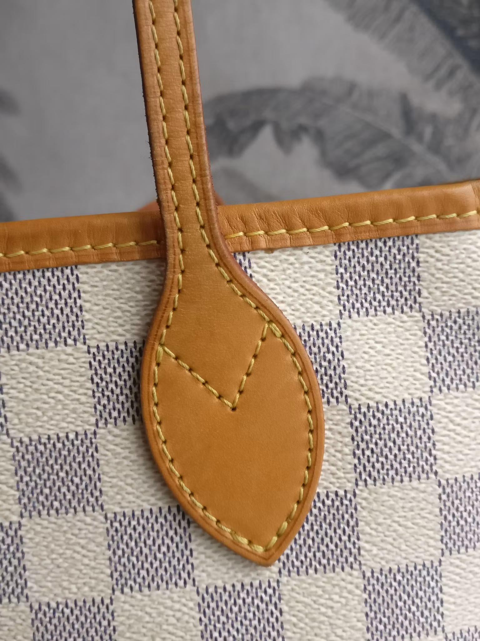 Louis Vuitton Neverfull MM damier azur