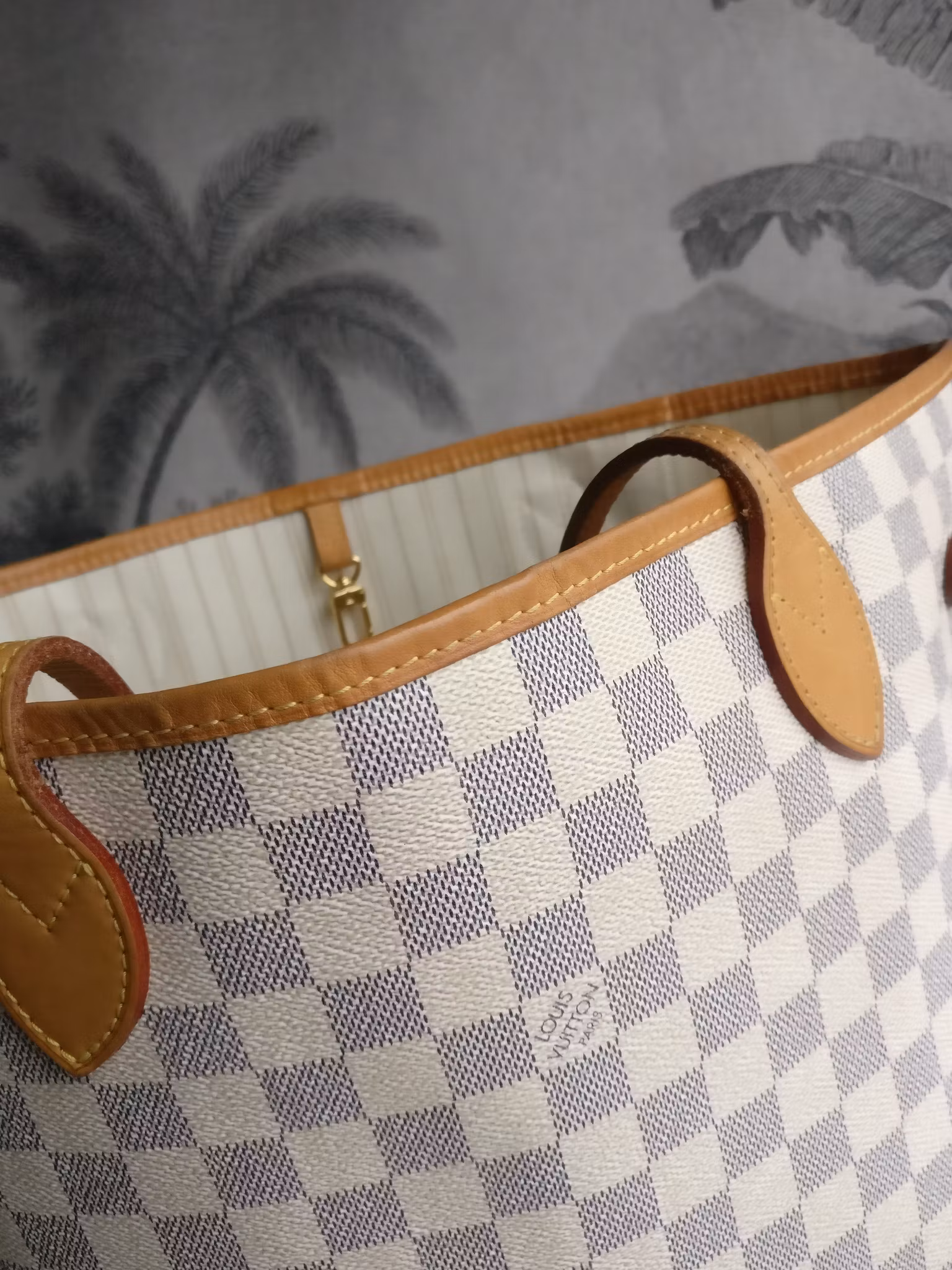 Louis Vuitton Neverfull MM damier azur