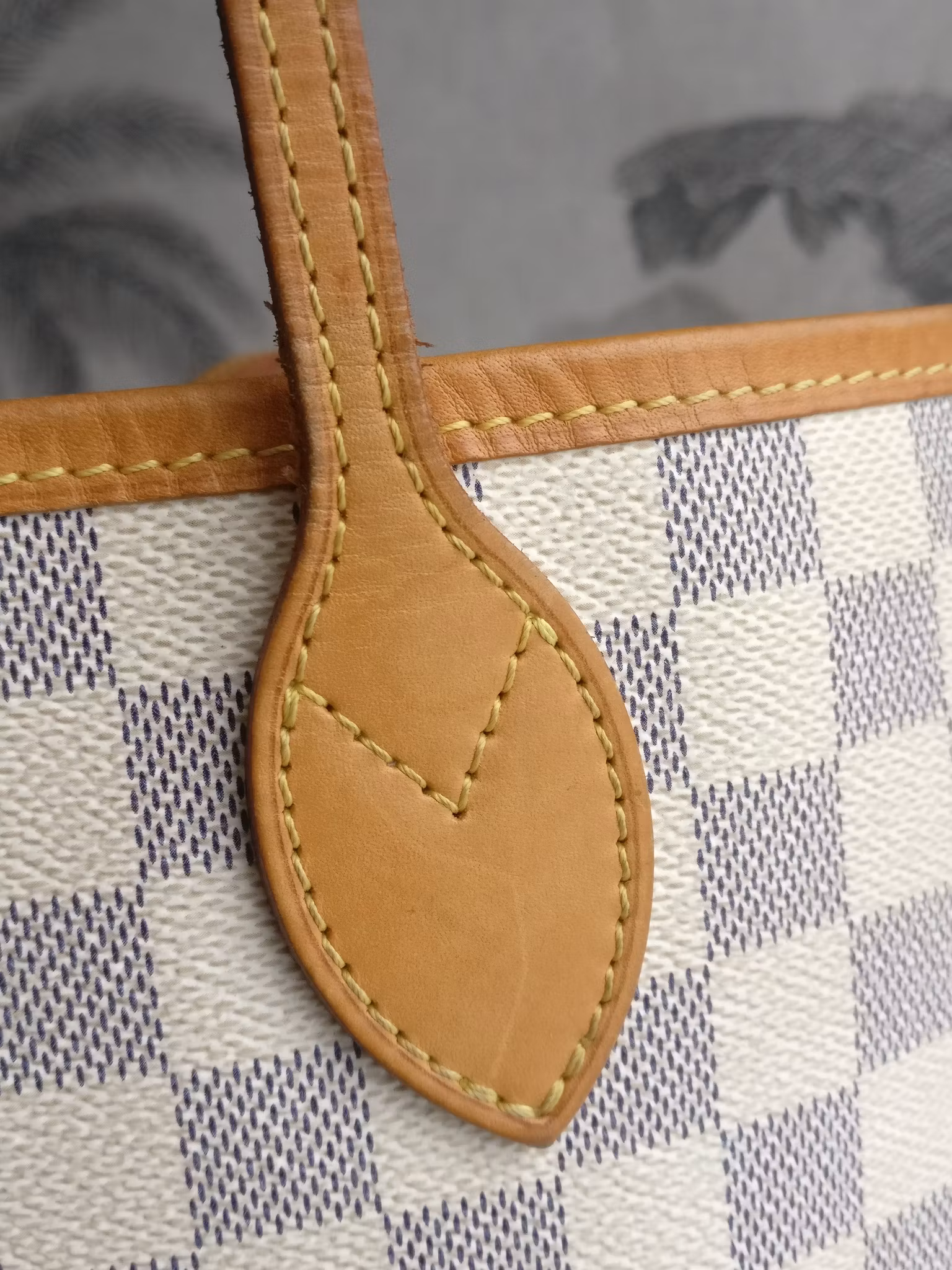 Louis Vuitton Neverfull MM damier azur