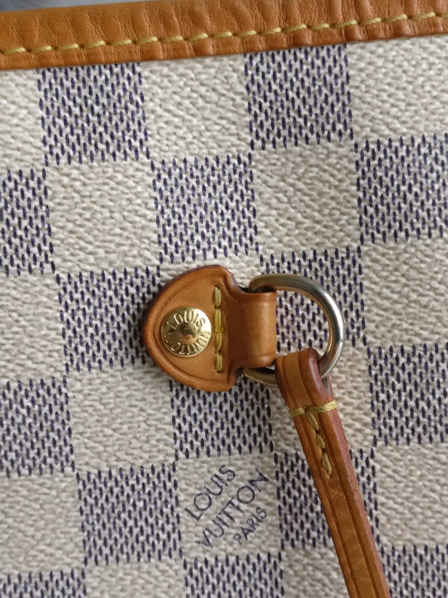 Louis Vuitton Neverfull MM damier azur