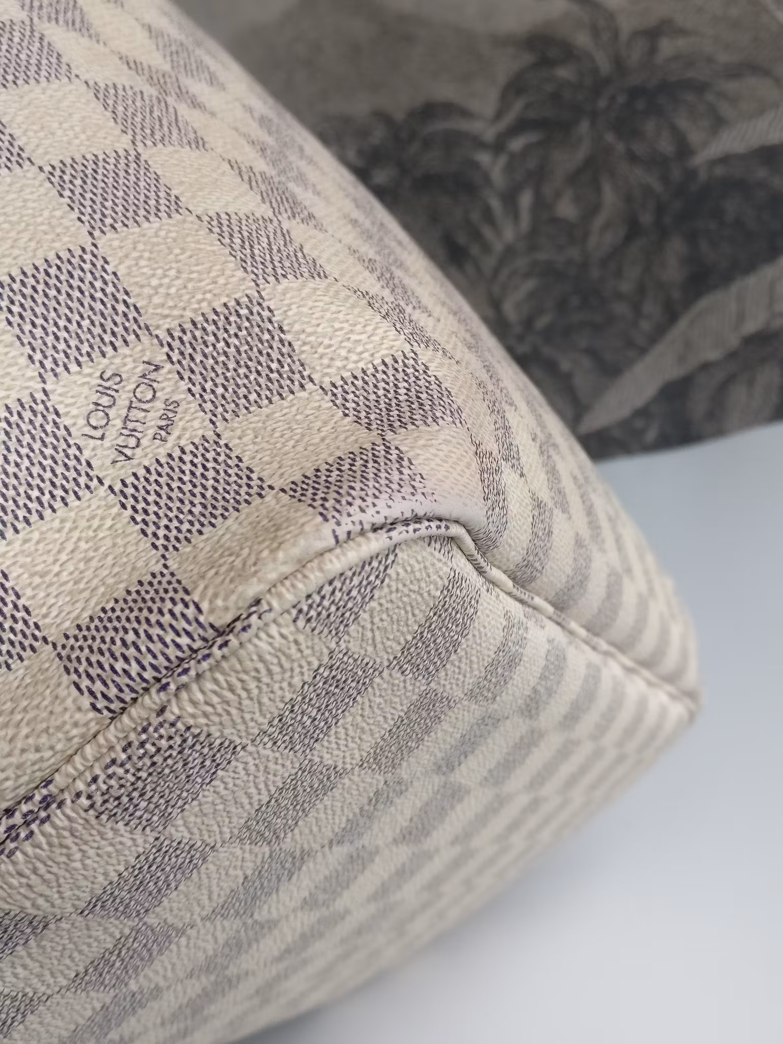 Louis Vuitton Neverfull MM damier azur