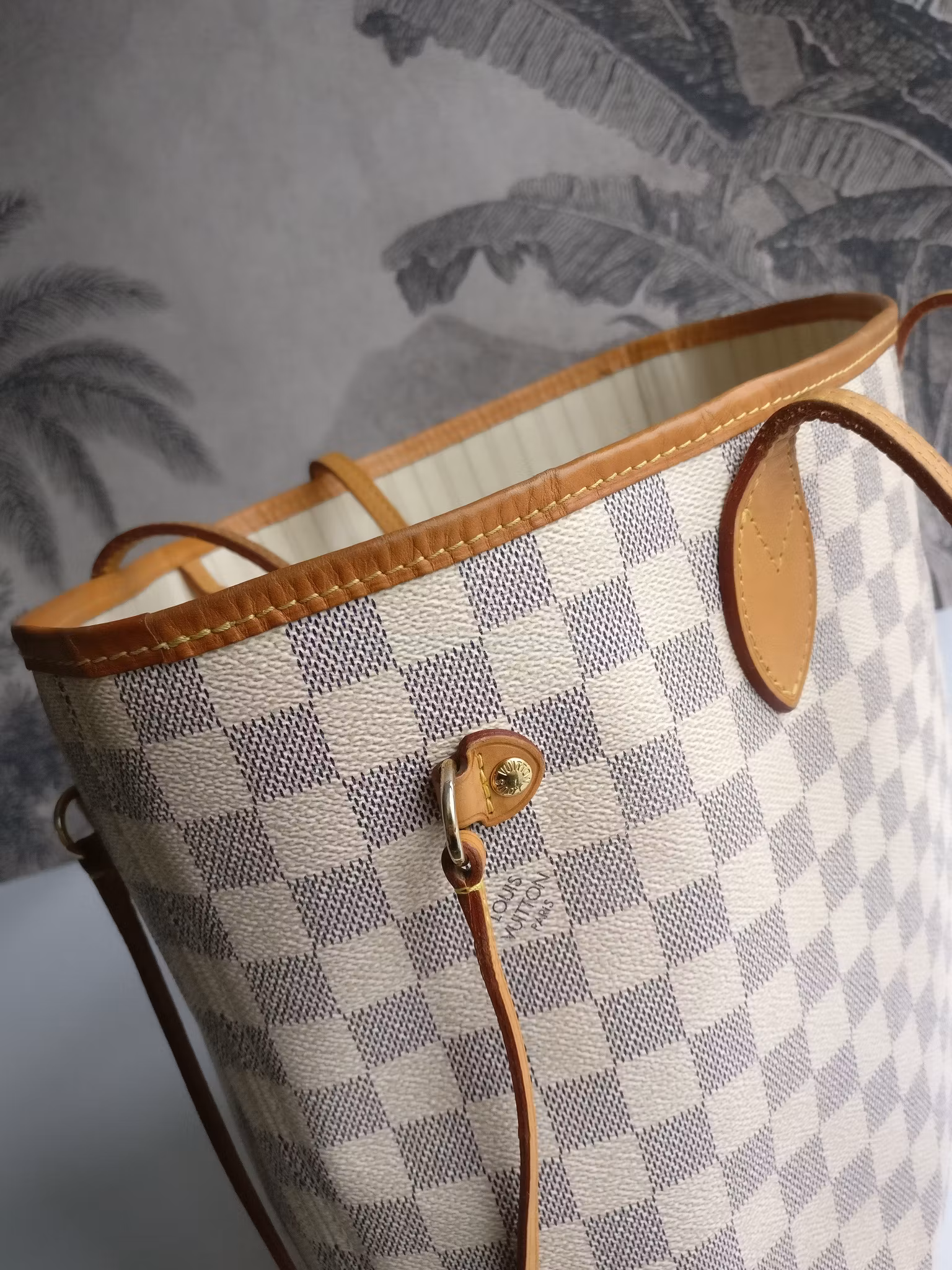 Louis Vuitton Neverfull MM damier azur