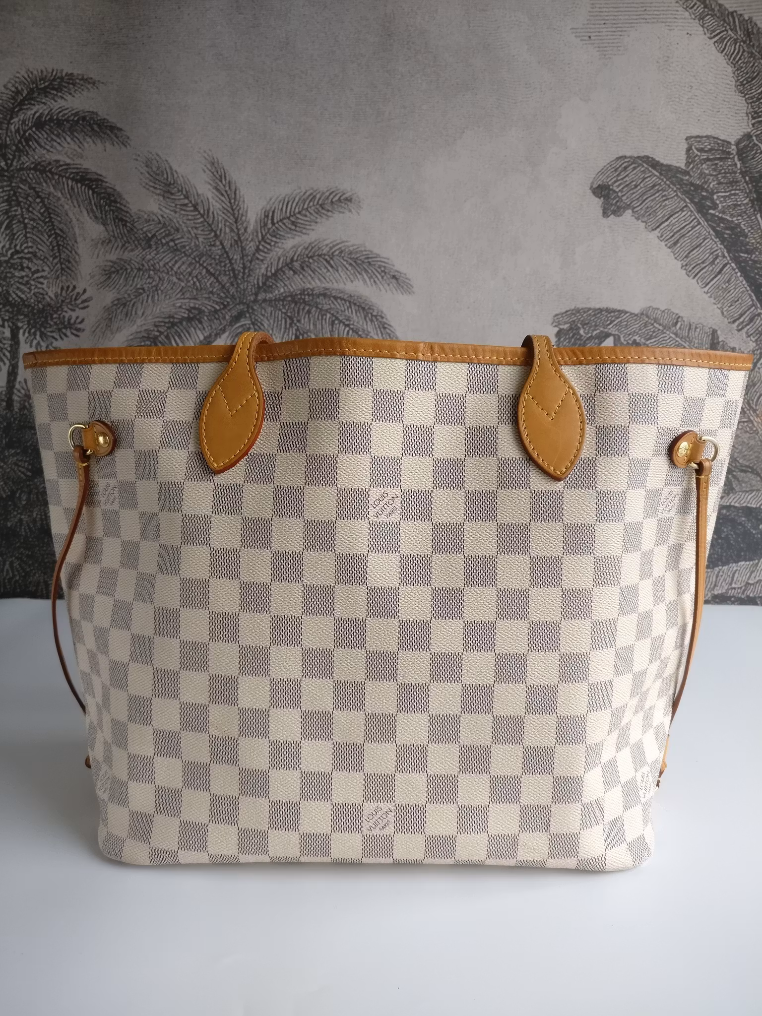 Louis Vuitton Neverfull MM damier azur
