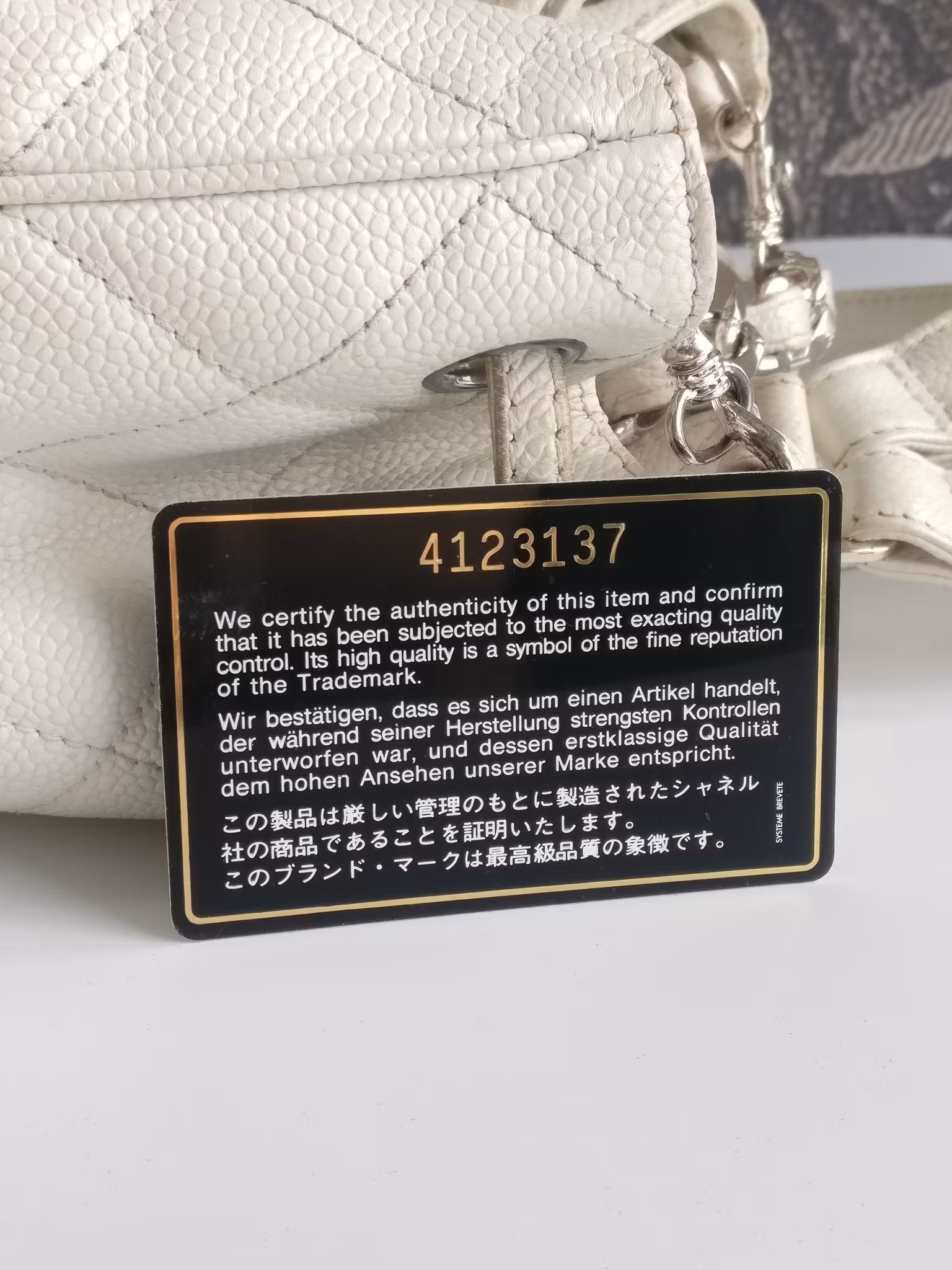 Chanel backpack / tote