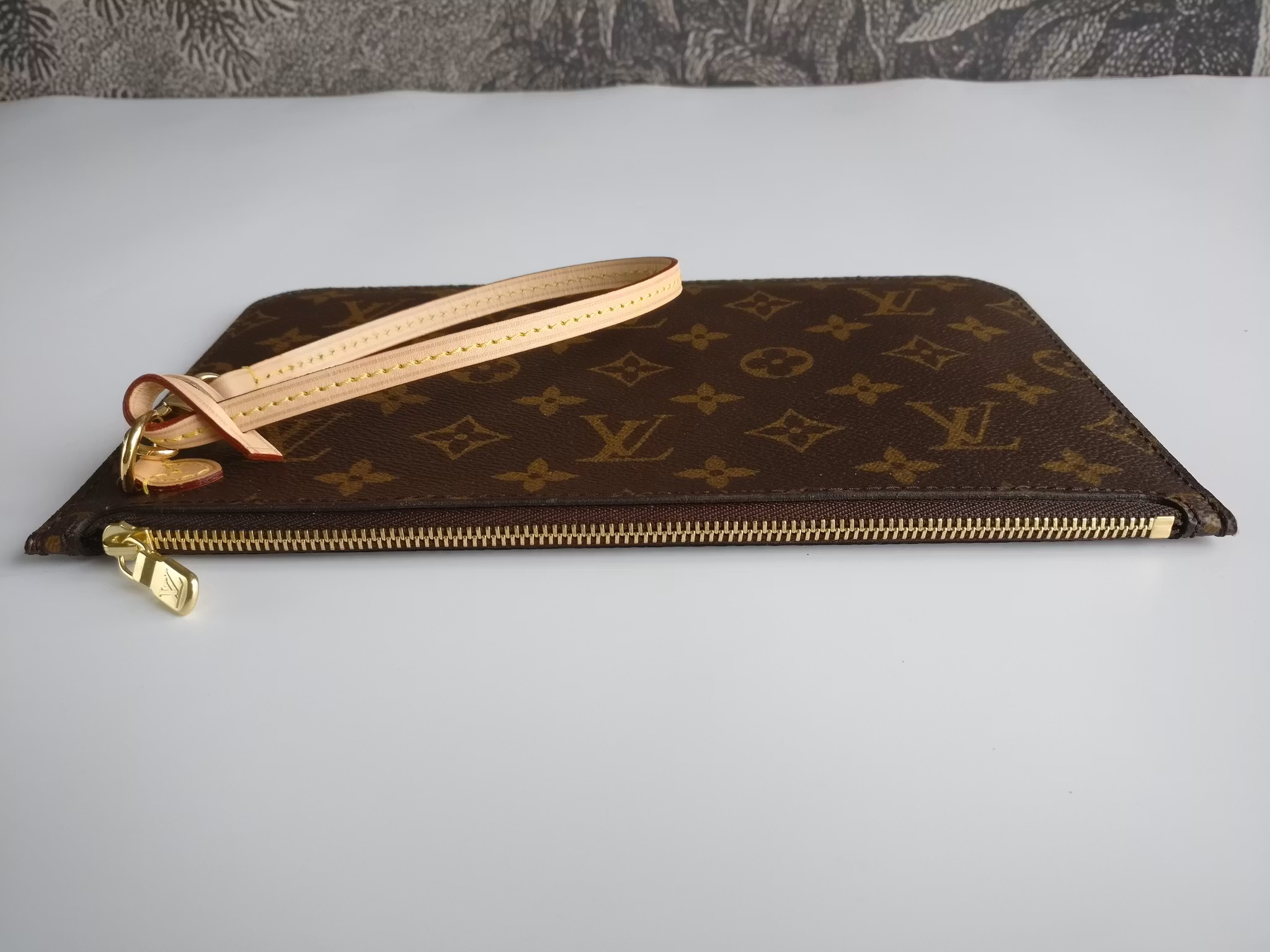 Louis Vuitton Neverfull MM pochette monogram