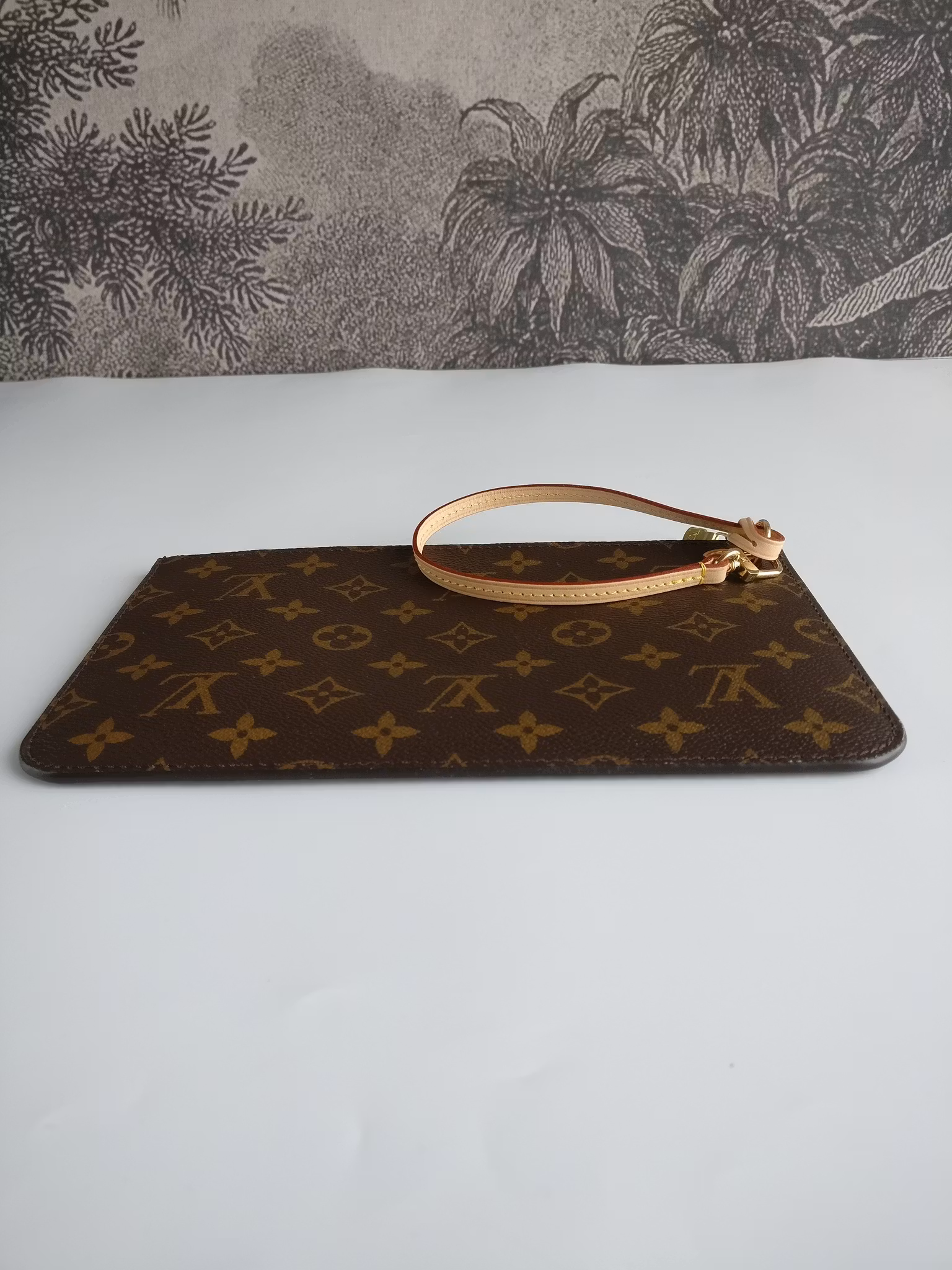 Louis Vuitton Neverfull MM pochette monogram