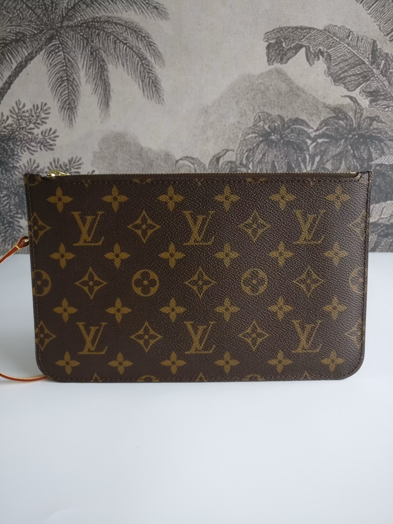 Louis Vuitton Neverfull MM pochette monogram