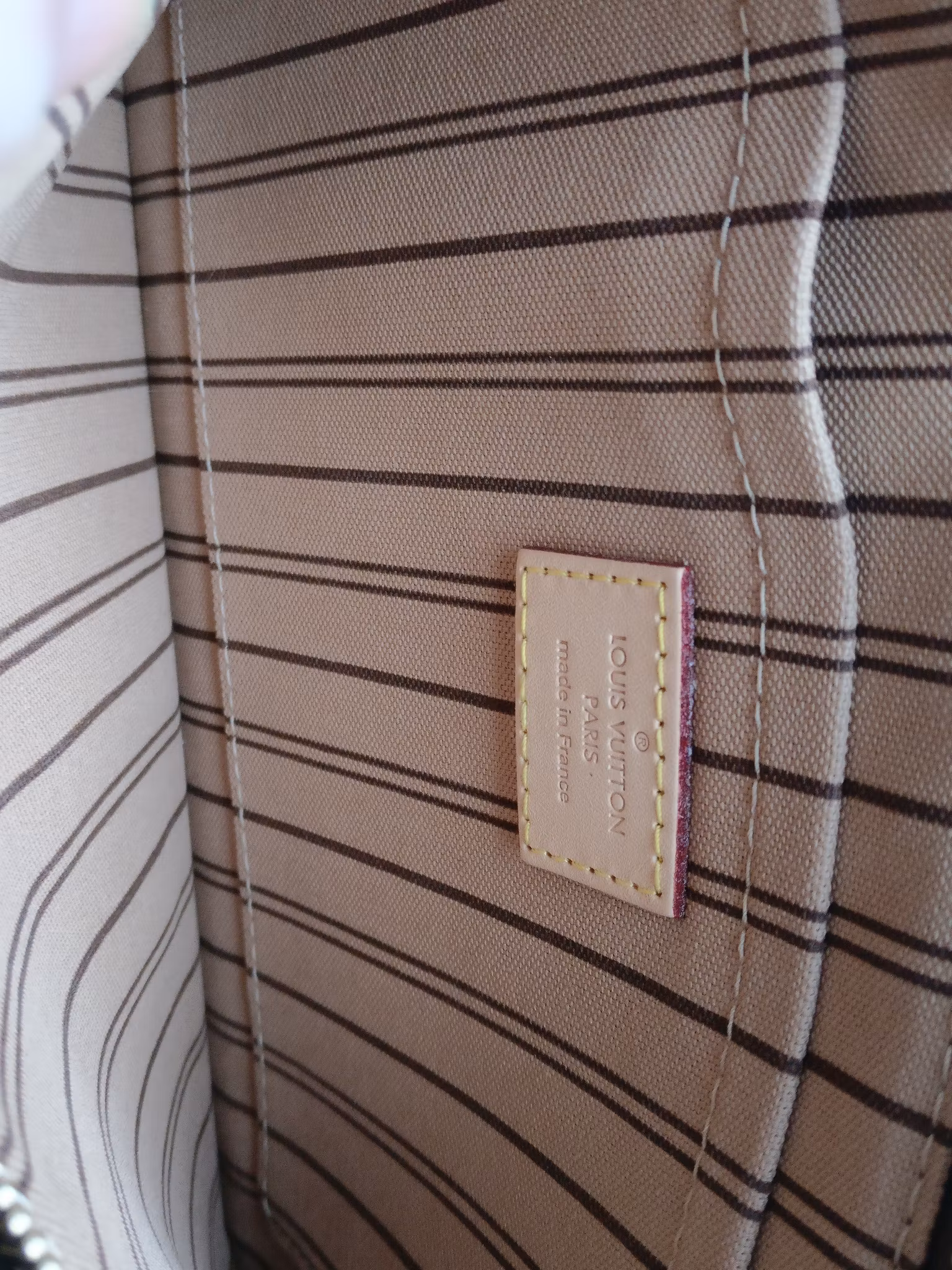Louis Vuitton Neverfull MM pochette monogram