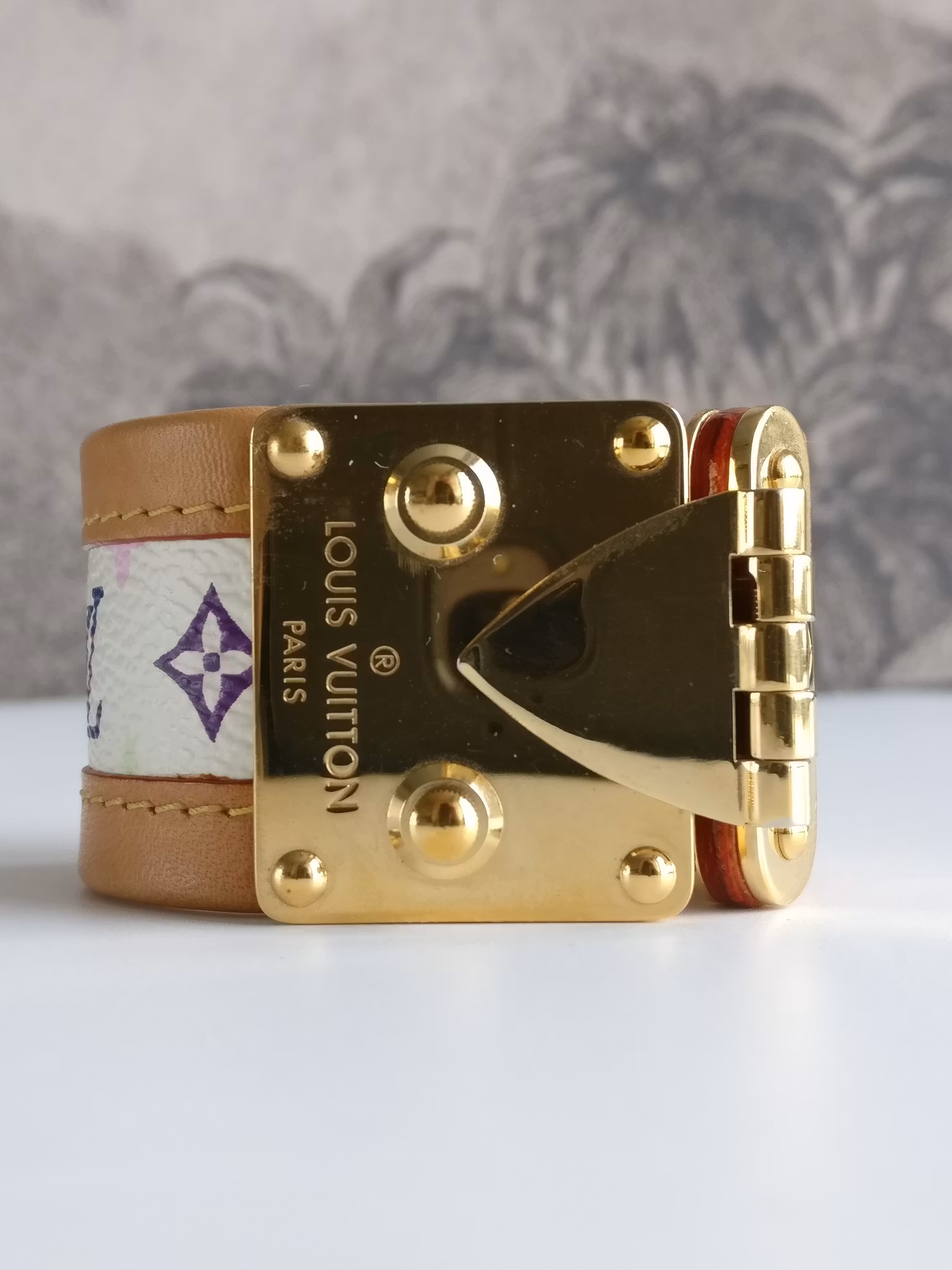 Louis Vuitton multicolore cuff bracelet