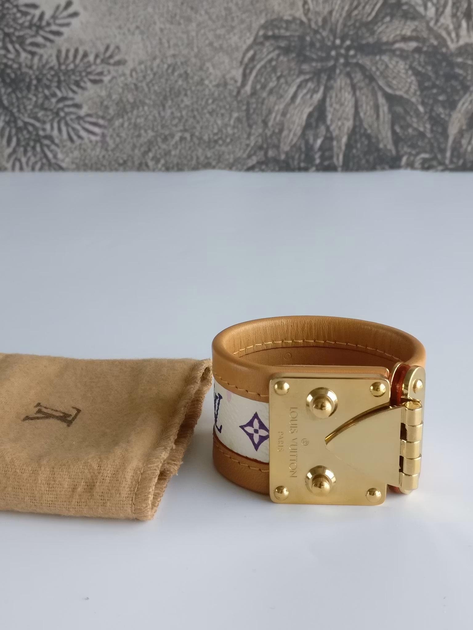 Louis Vuitton multicolore cuff bracelet