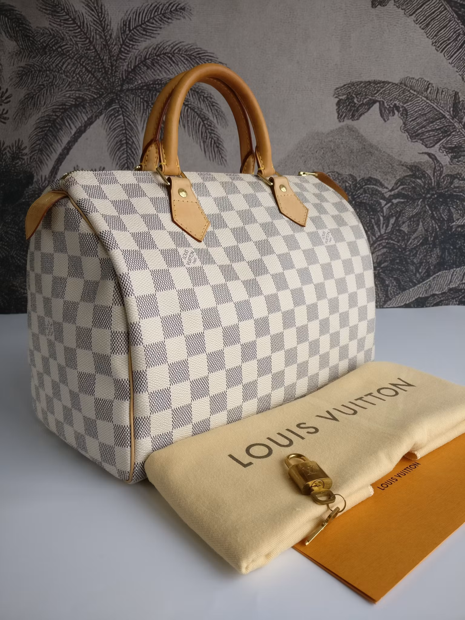Louis Vuitton Speedy 30 damier azur