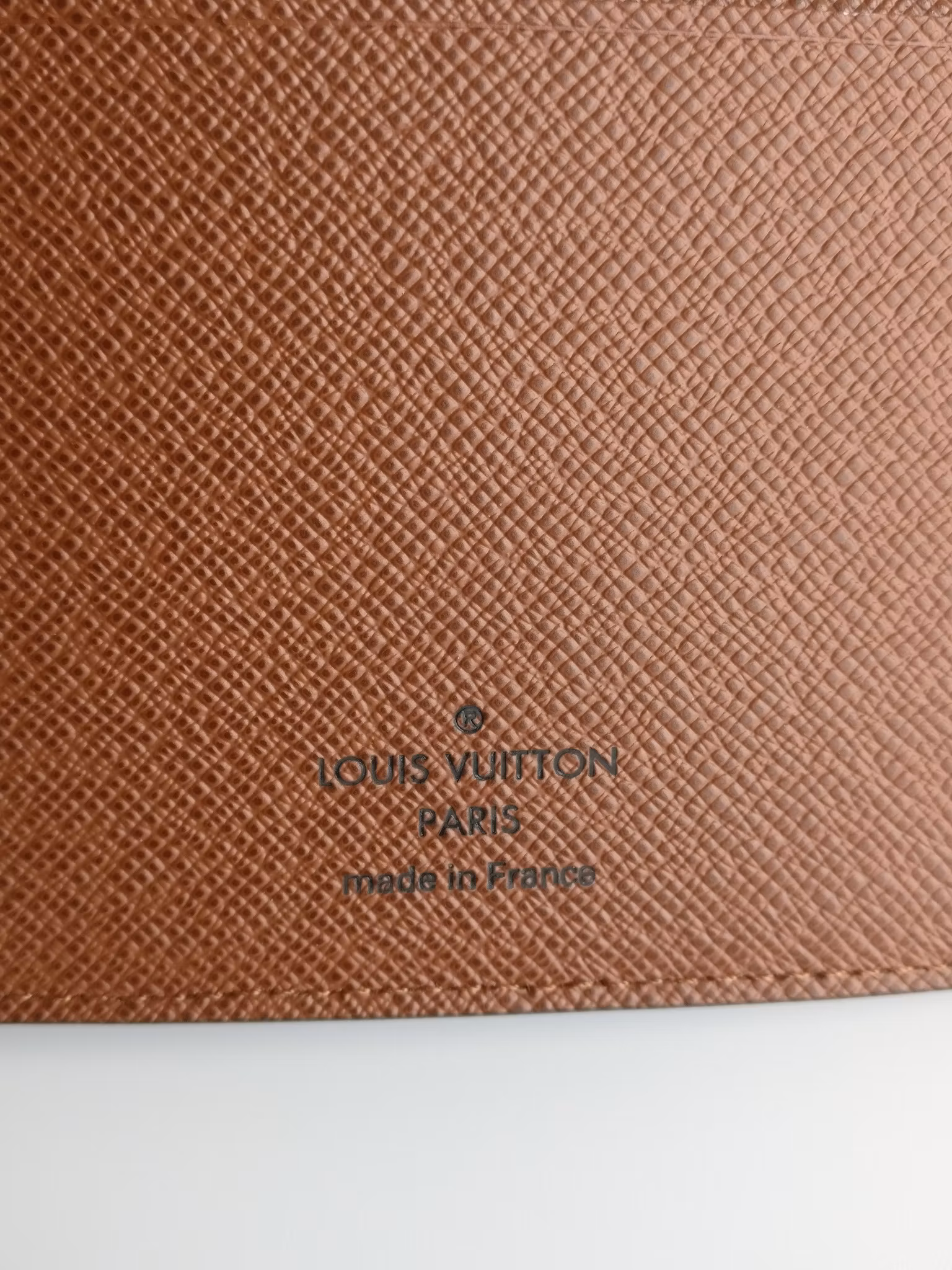 Louis Vuitton Desk Agenda cover