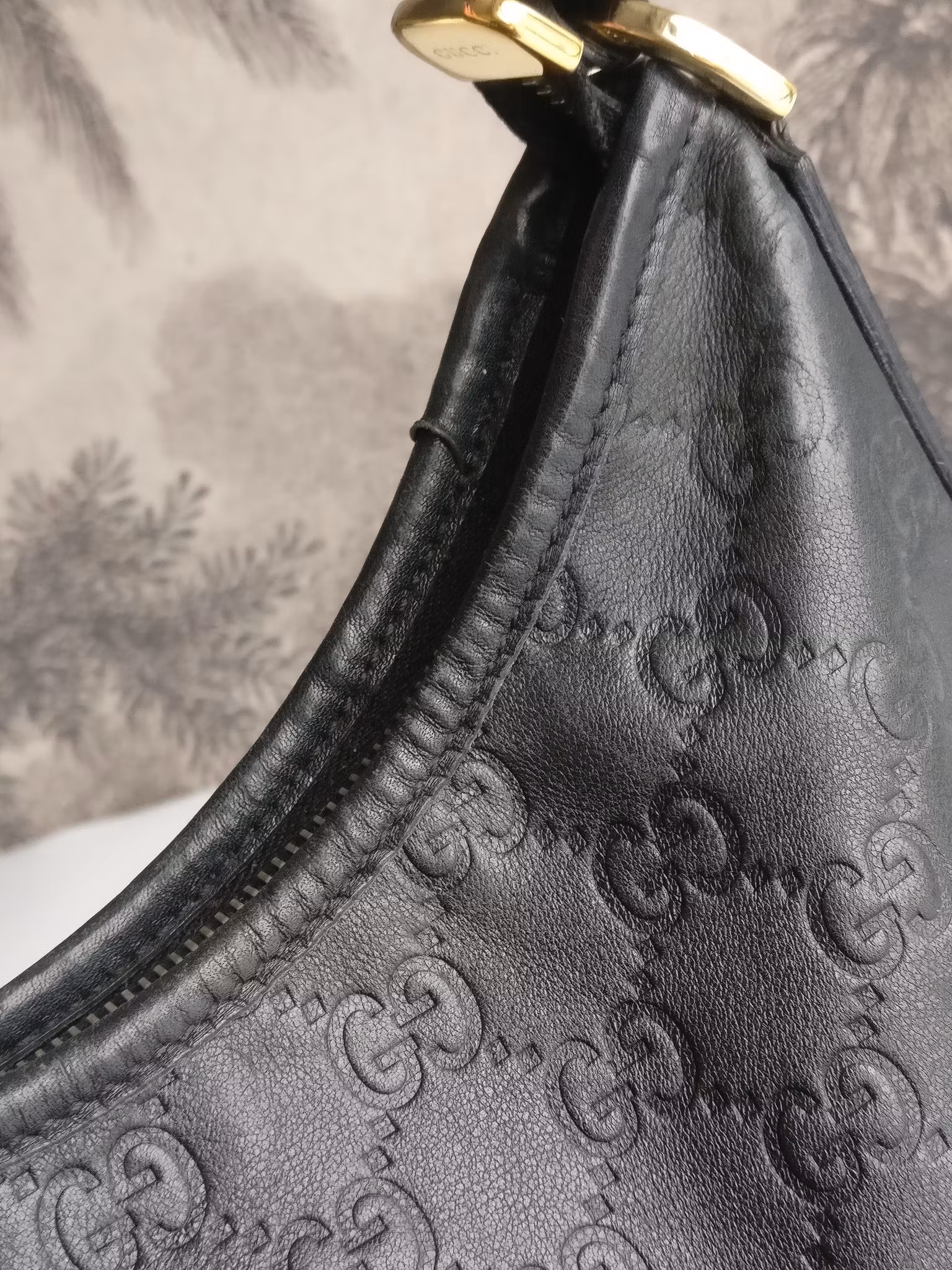 Gucci Guccissima Leather Abbey hobo