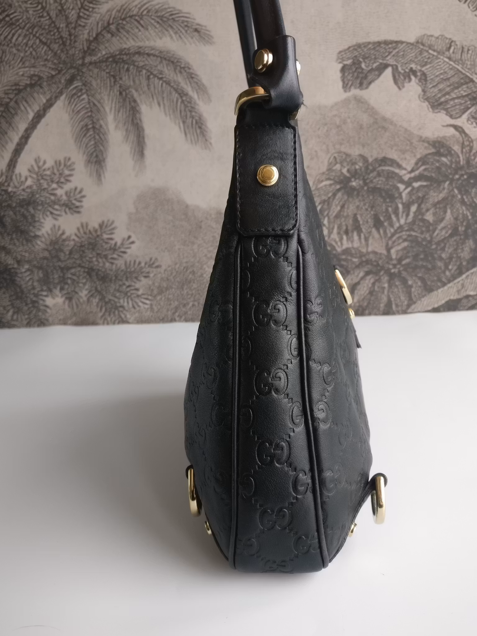 Gucci Guccissima Leather Abbey hobo