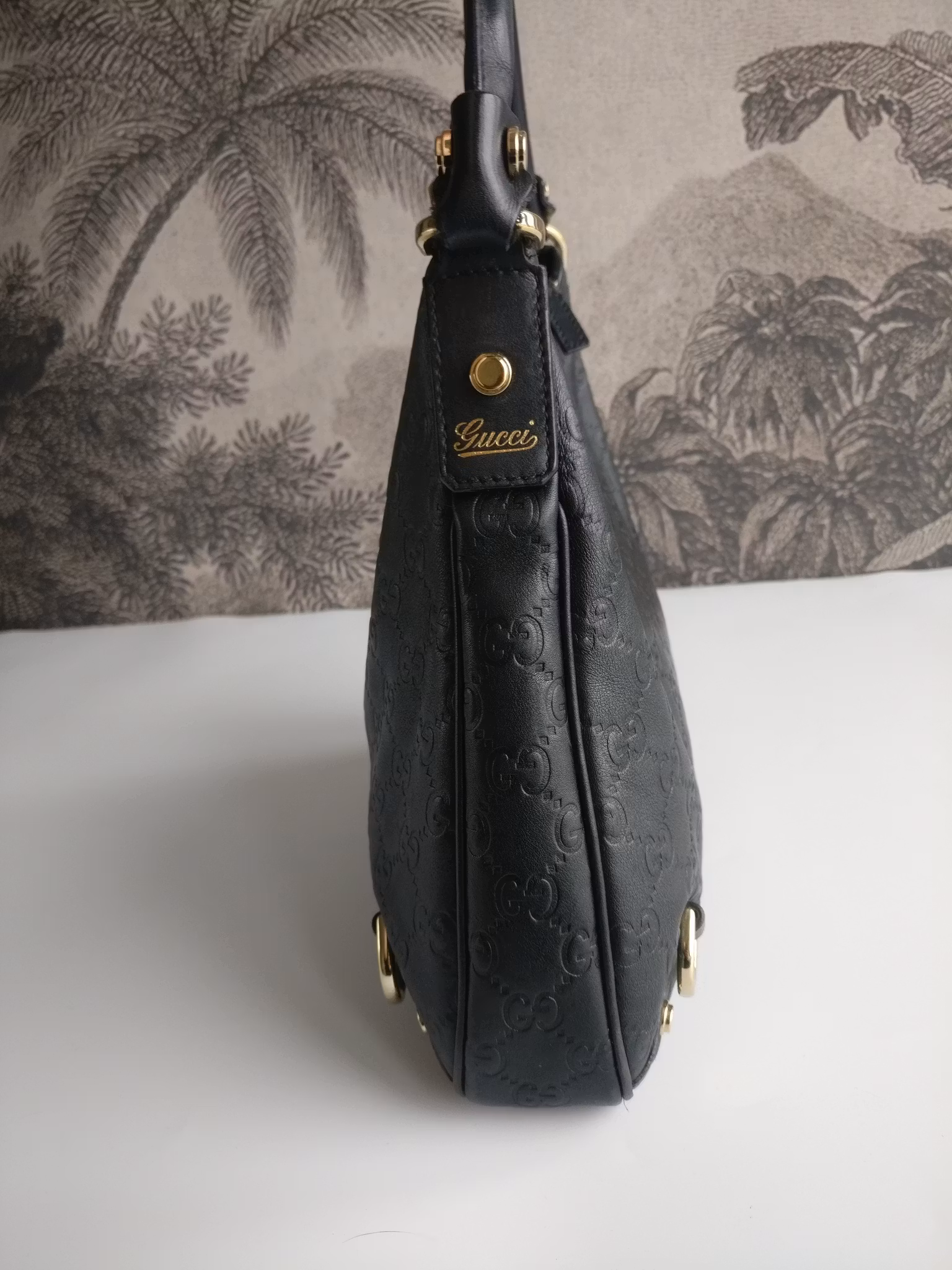 Gucci Guccissima Leather Abbey hobo