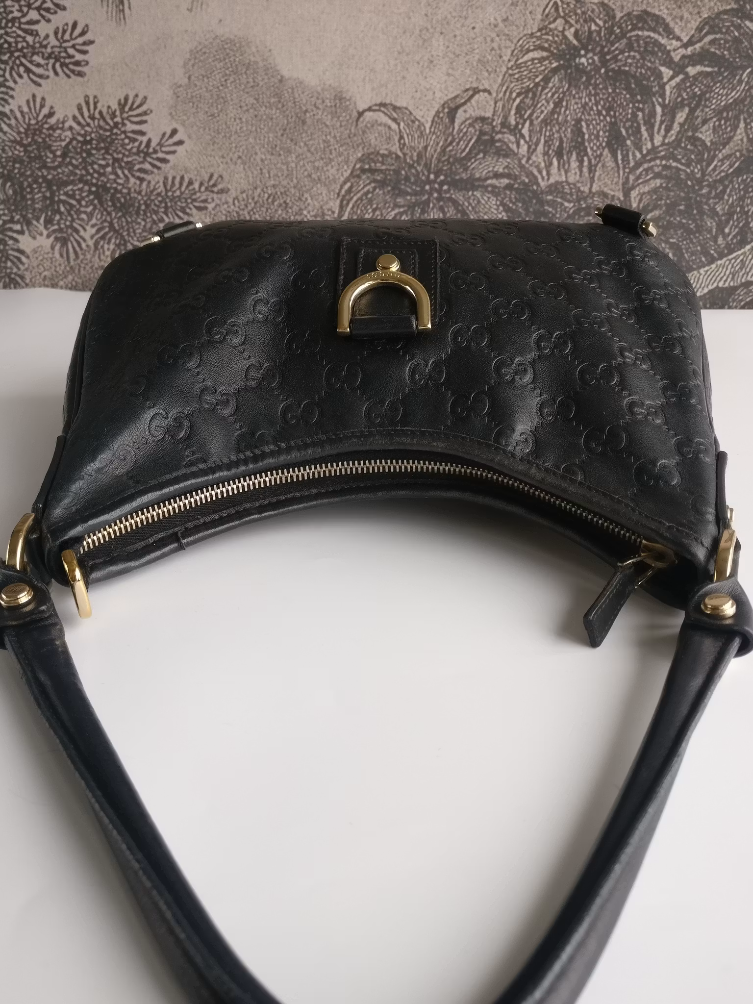 Gucci Guccissima Leather Abbey hobo