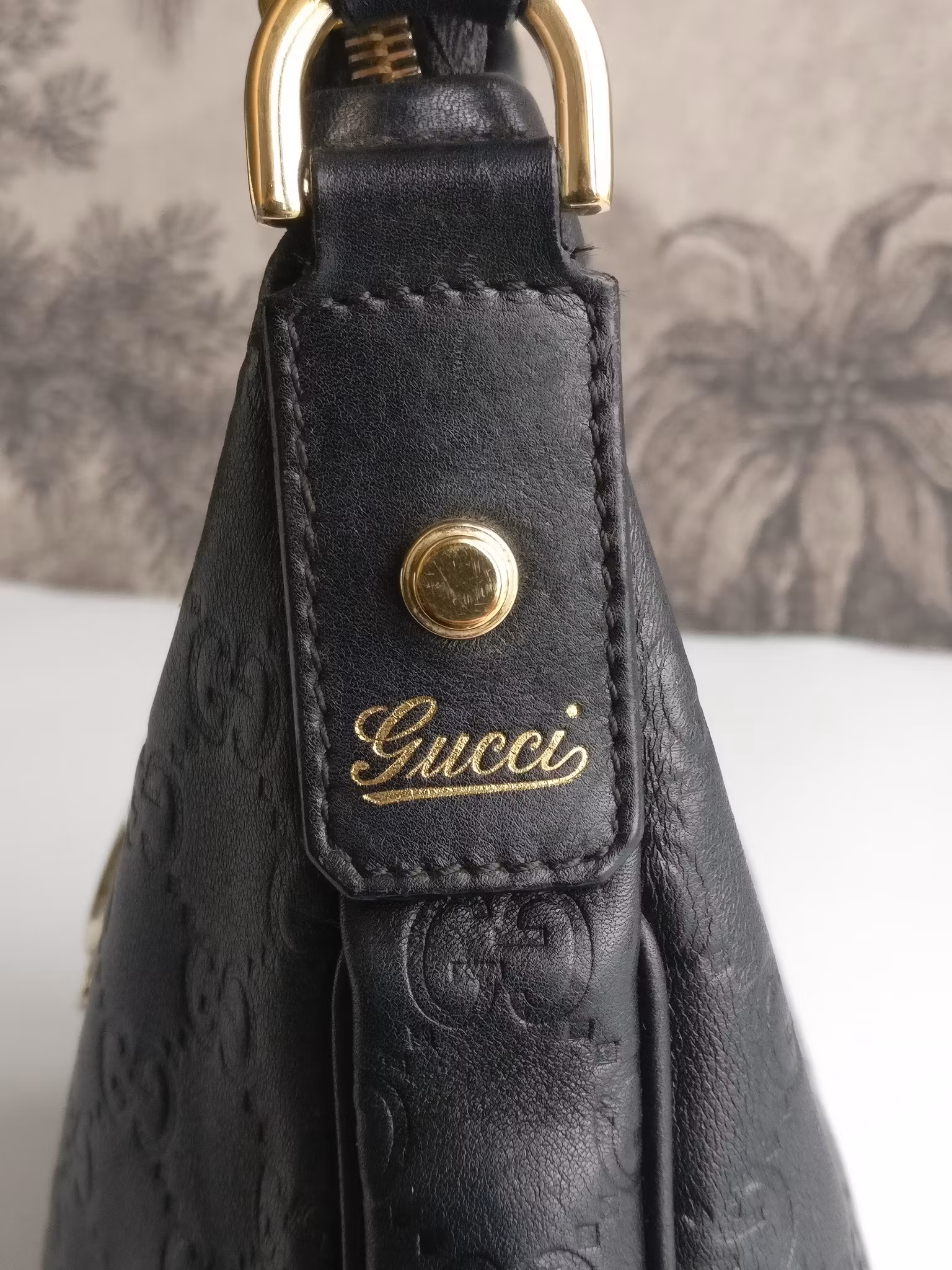 Gucci Guccissima Leather Abbey hobo