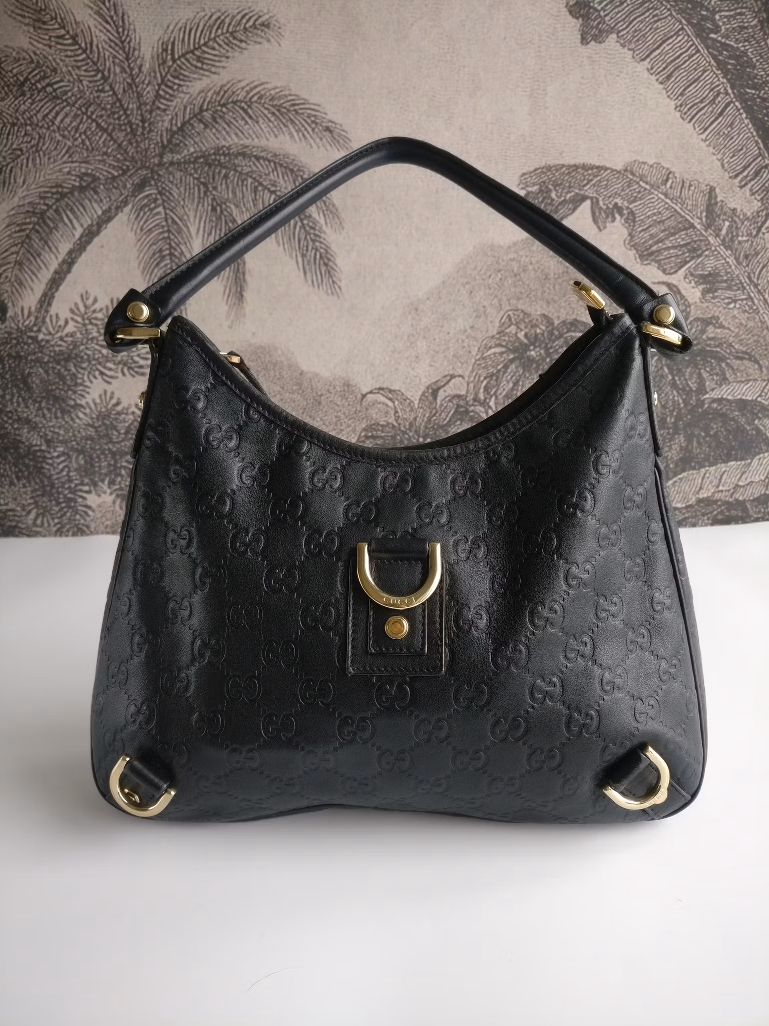 Gucci Guccissima Leather Abbey hobo