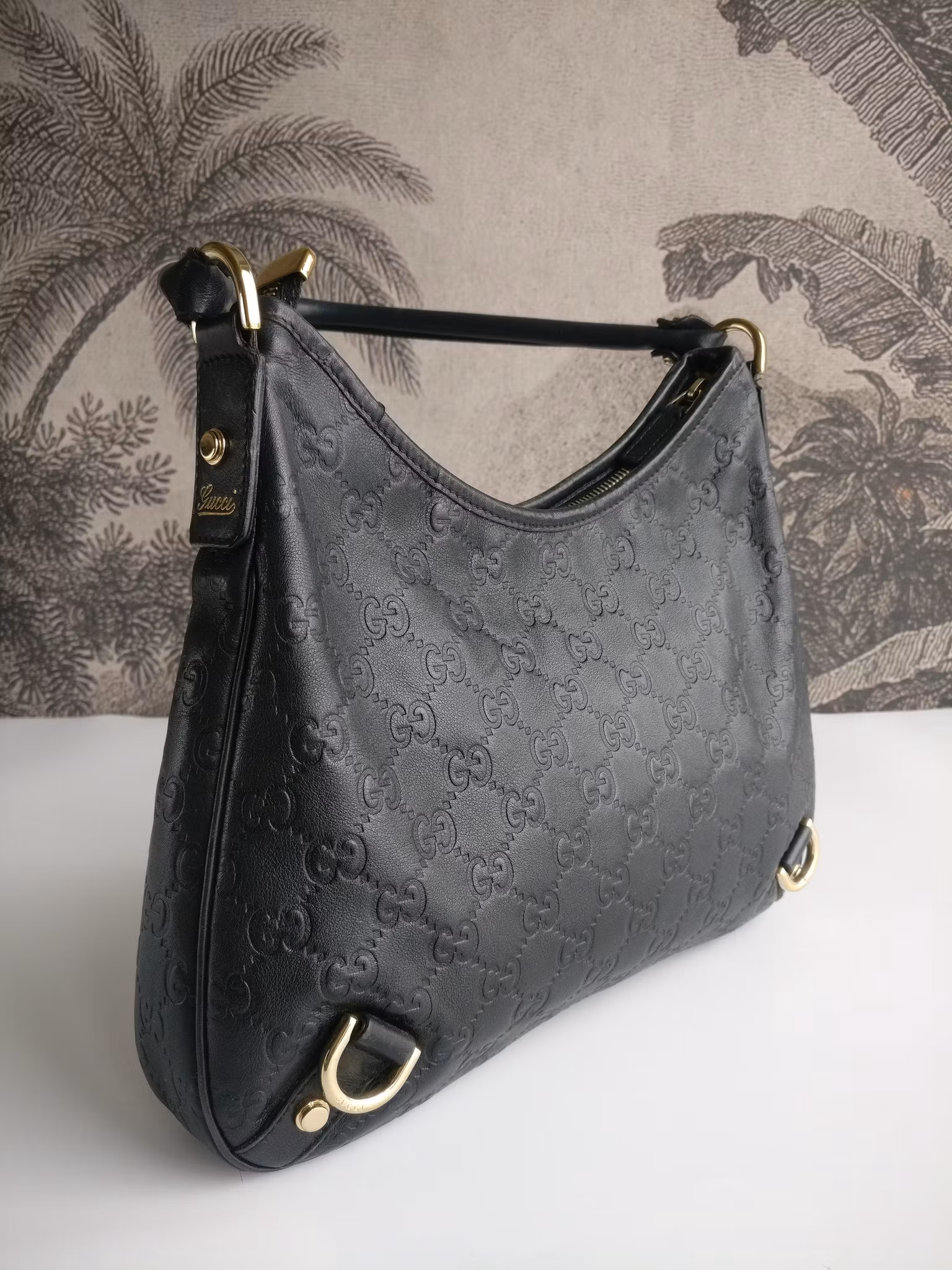 Gucci Guccissima Leather Abbey hobo