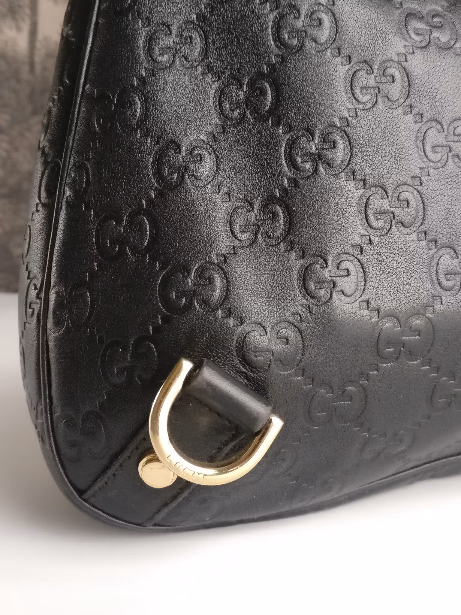 Gucci Guccissima Leather Abbey hobo