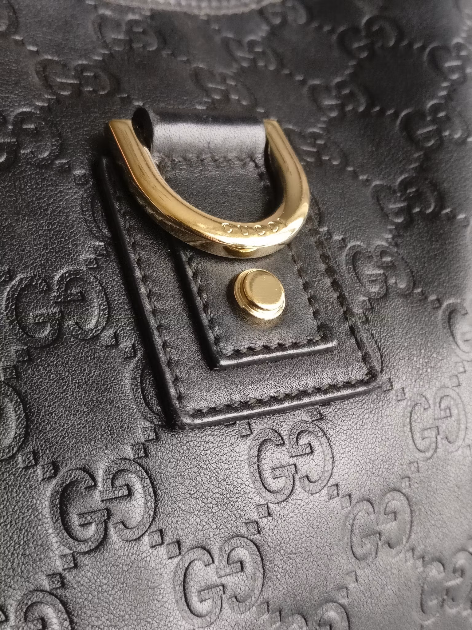 Gucci Guccissima Leather Abbey hobo