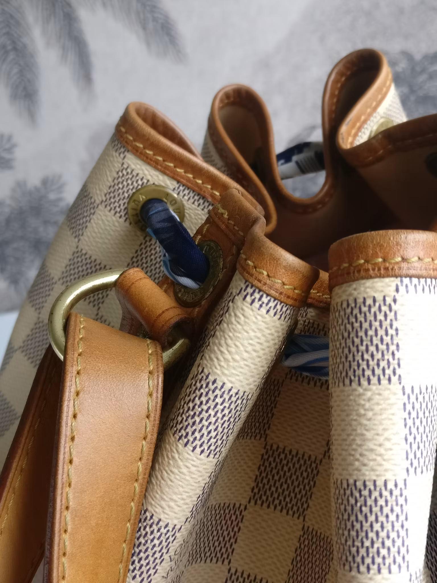 Louis Vuitton Noé GM damier azur