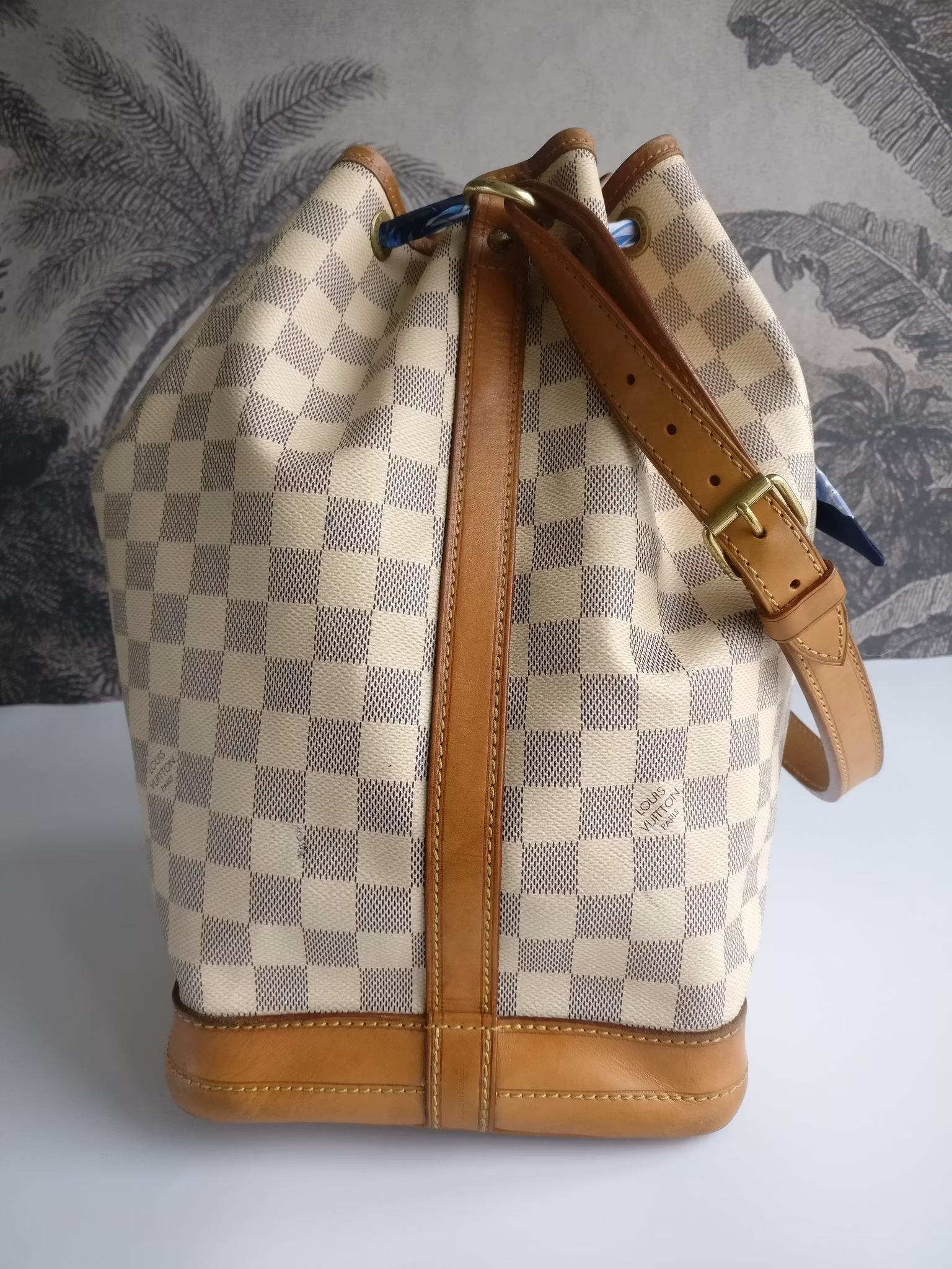 Louis Vuitton Noé GM damier azur