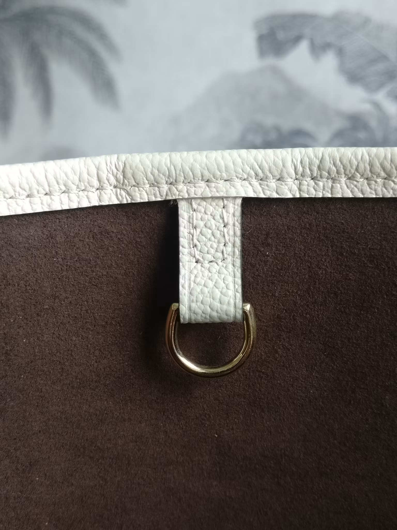 Louis Vuitton Neverfull MM empreinte crème