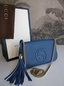 Gucci Soho Long flap chain bag