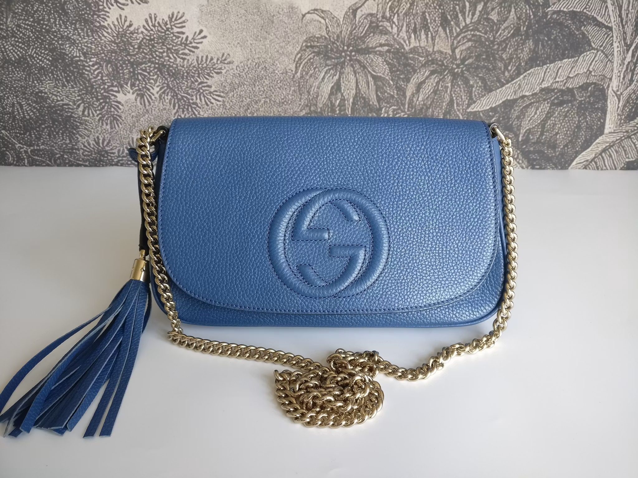 Gucci Soho Long flap chain bag