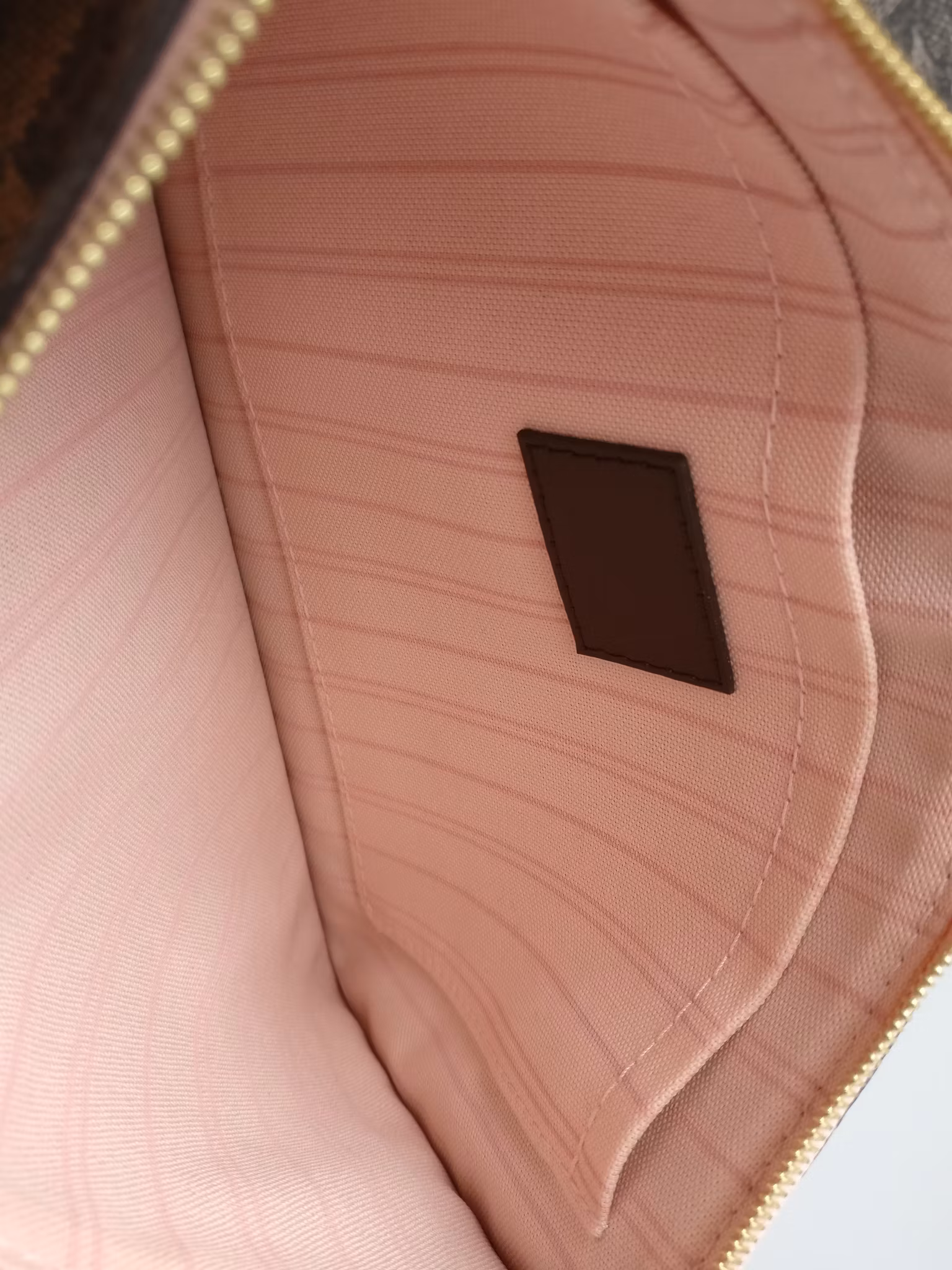 Louis Vuitton Neverfull MM pochette damier ebene