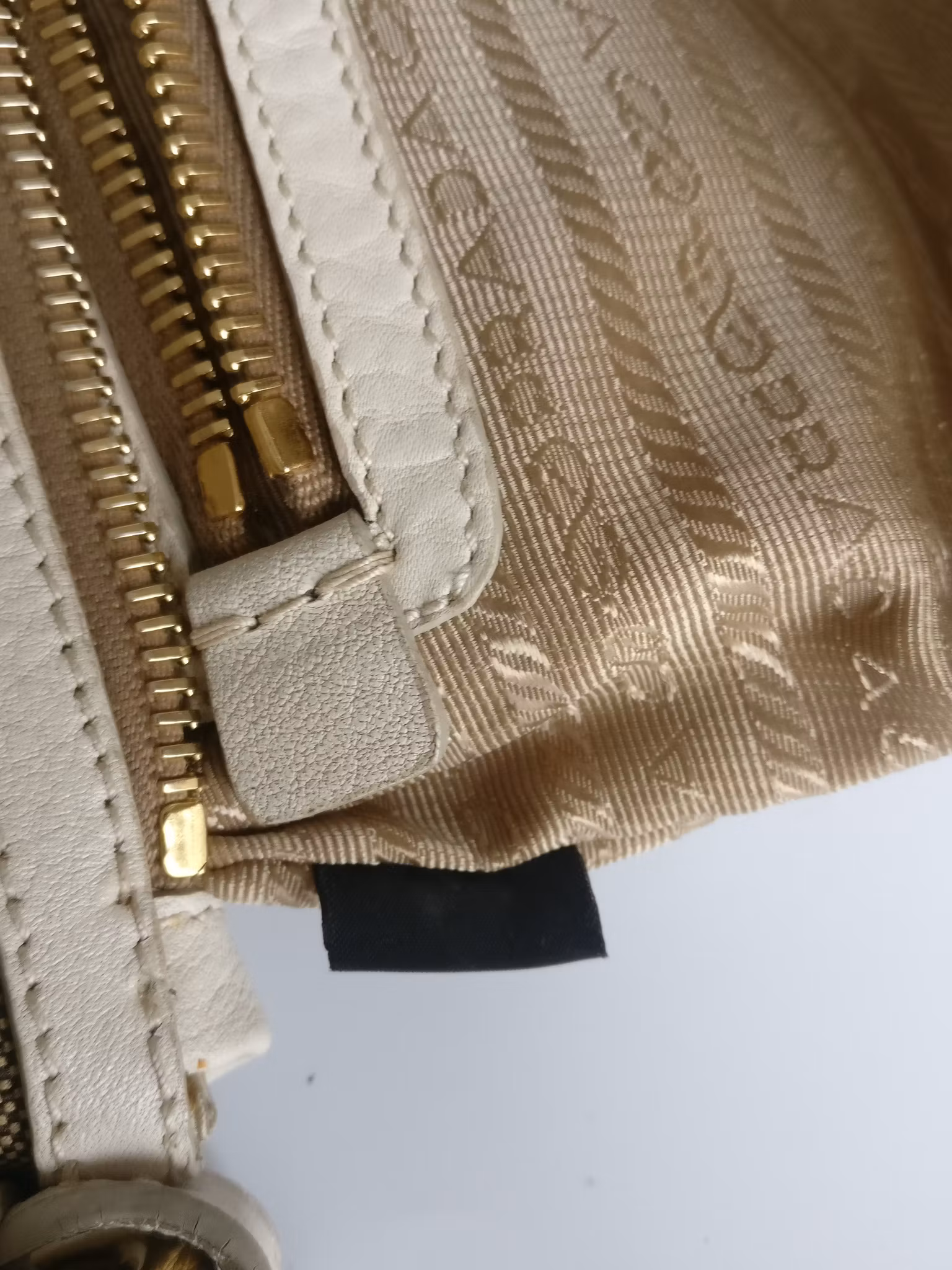 Prada Logo Jacquard crossbody bag