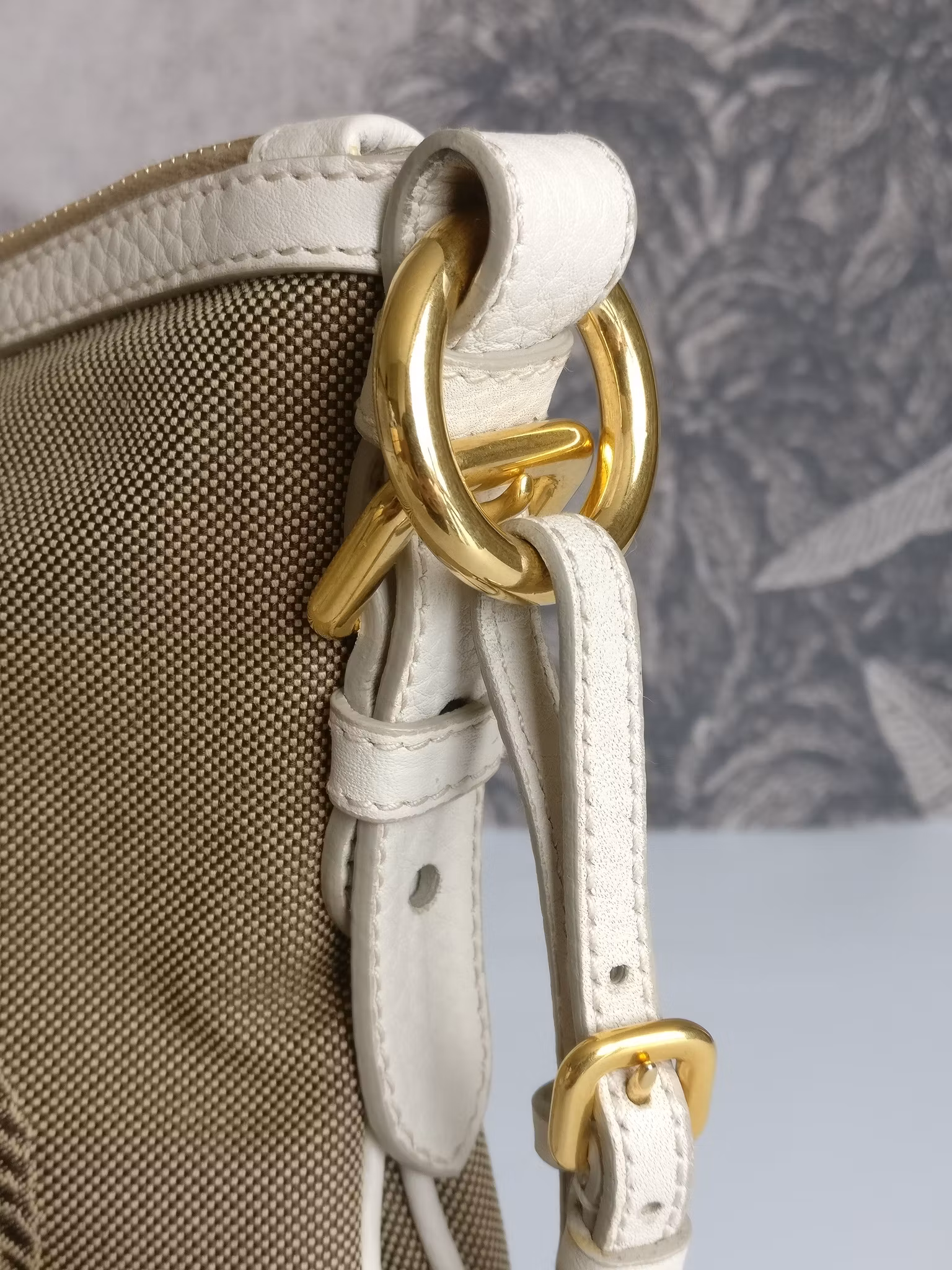 Prada Logo Jacquard crossbody bag