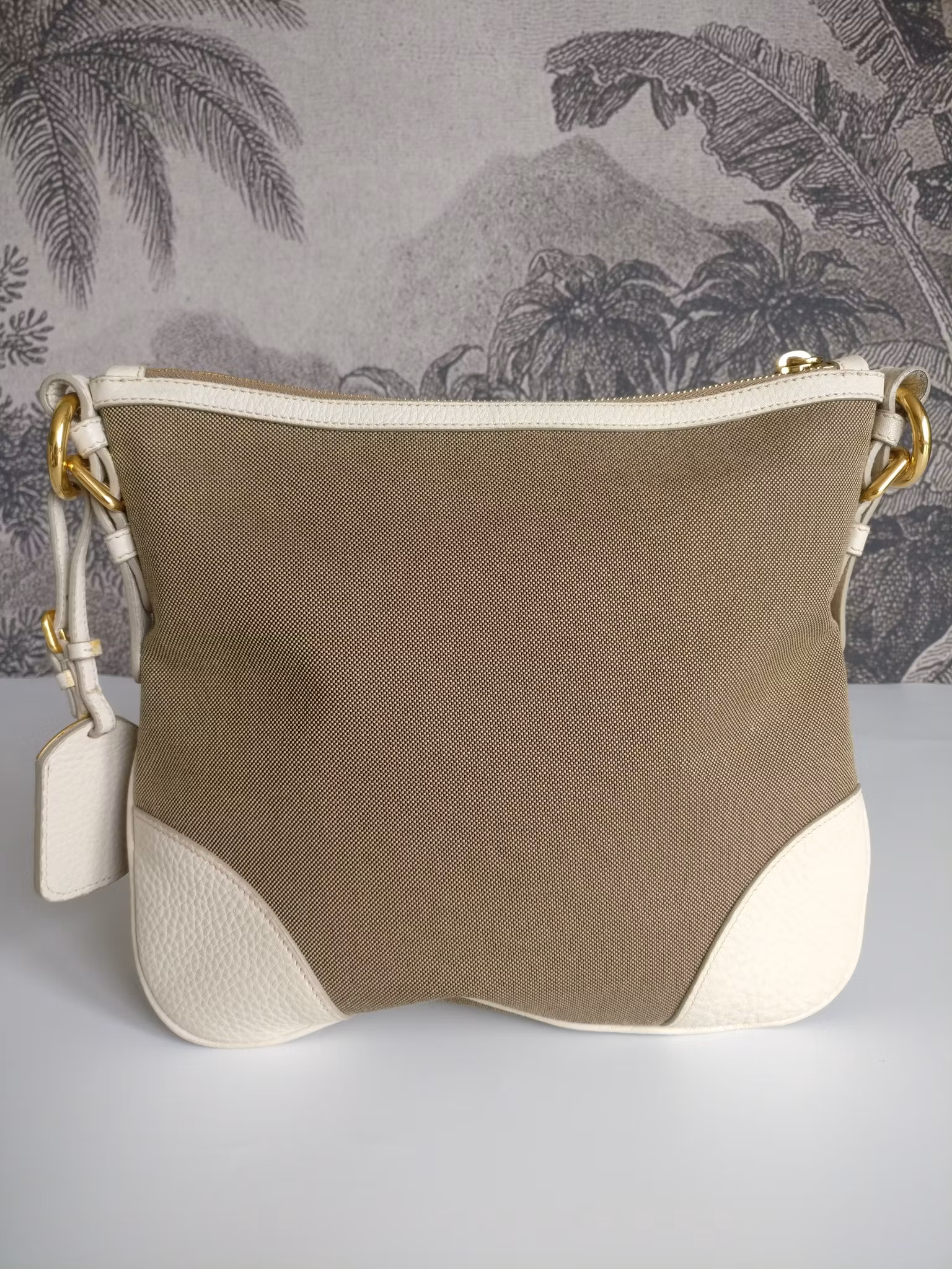 Prada Logo Jacquard crossbody bag